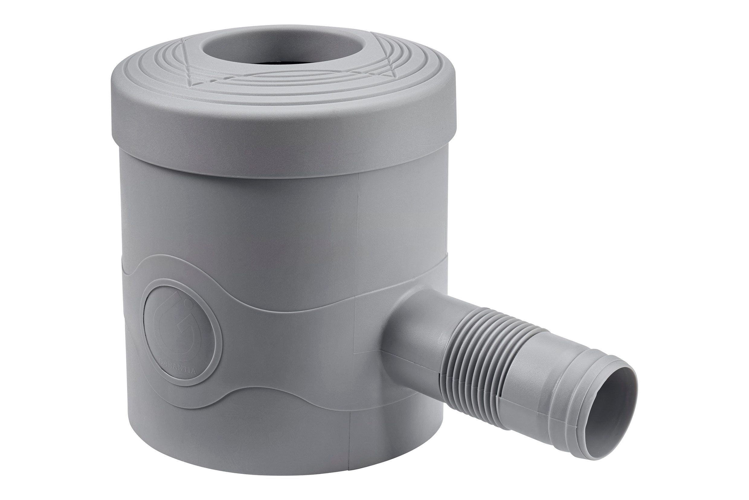 GARANTIA Regentonne Regensammler DN 68-100 grau inkl. Filtereinsatz