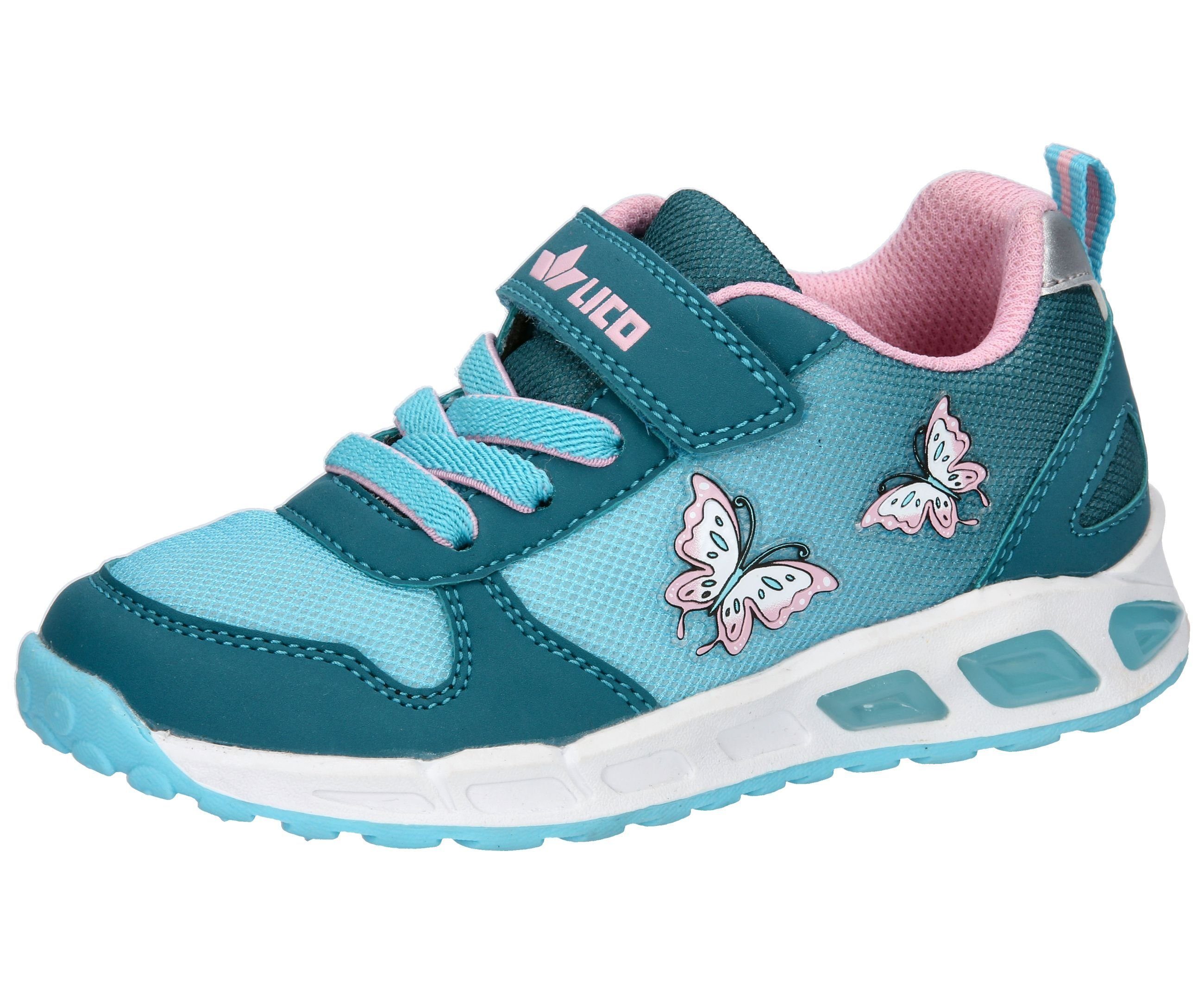 Freizeitschuh Blinky Girl Klettschuh