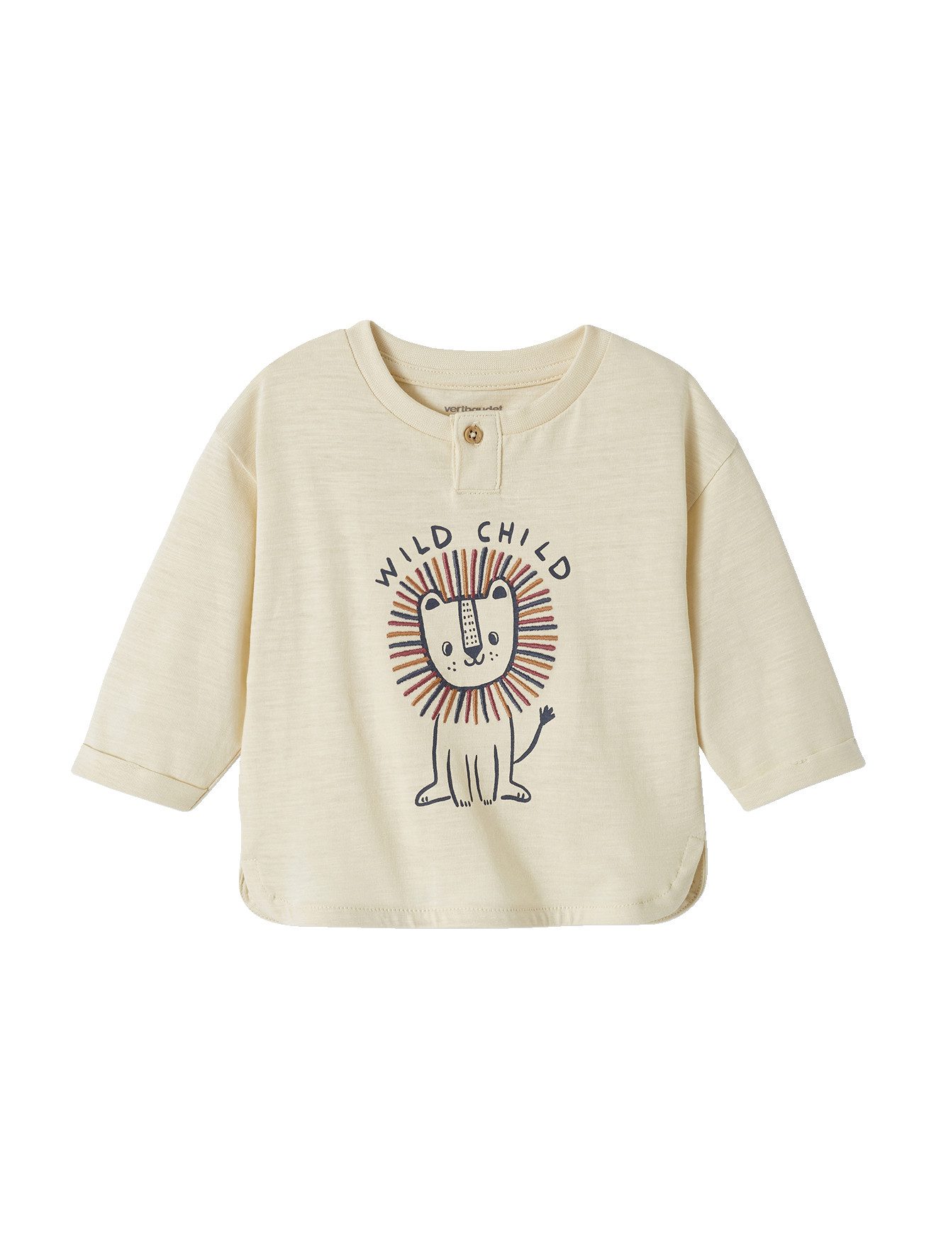 Langarmshirt Baby Shirt mit Löwe