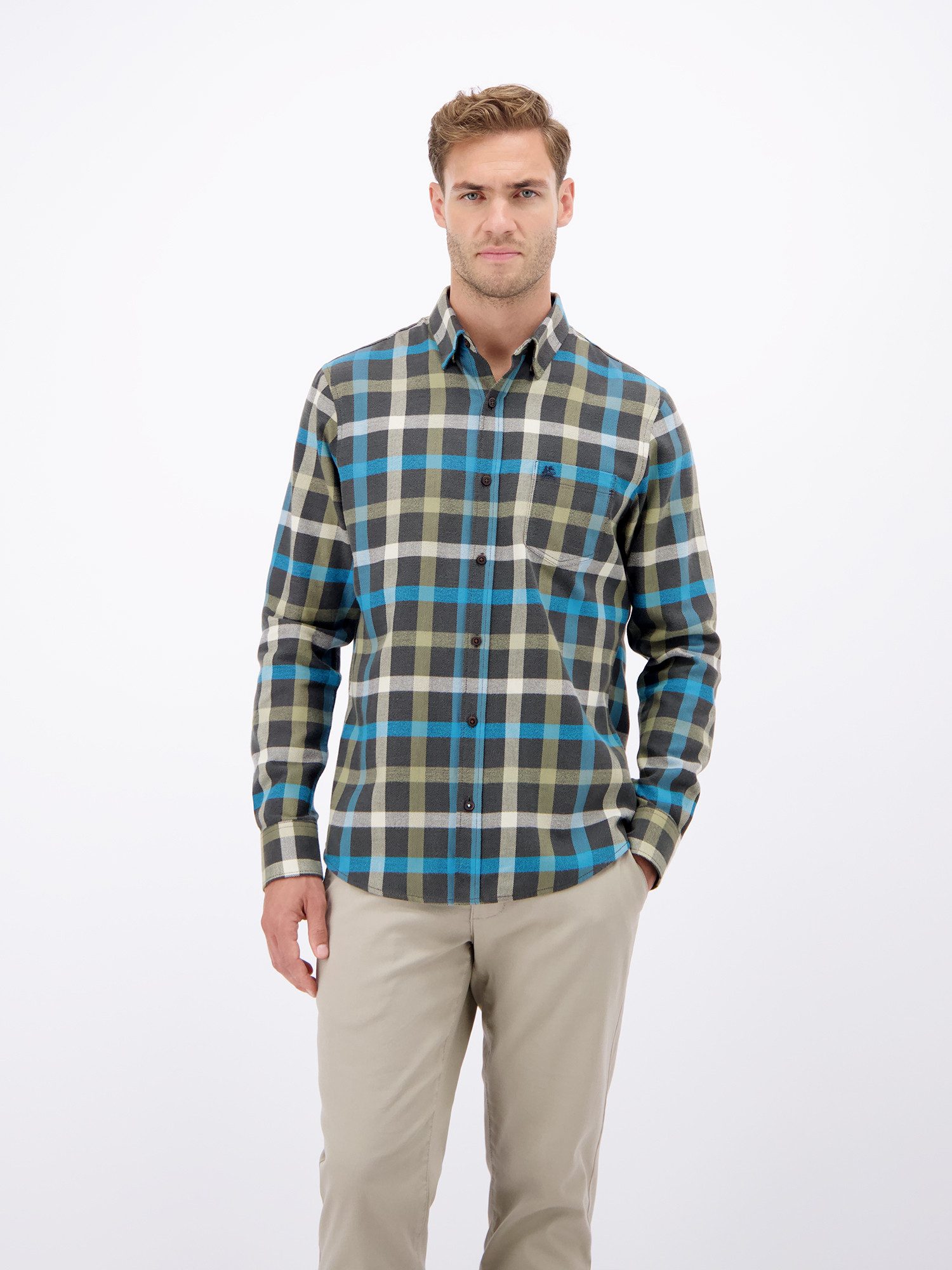 Flanellhemd Stylisches Flannelhemd, klassisch kariert