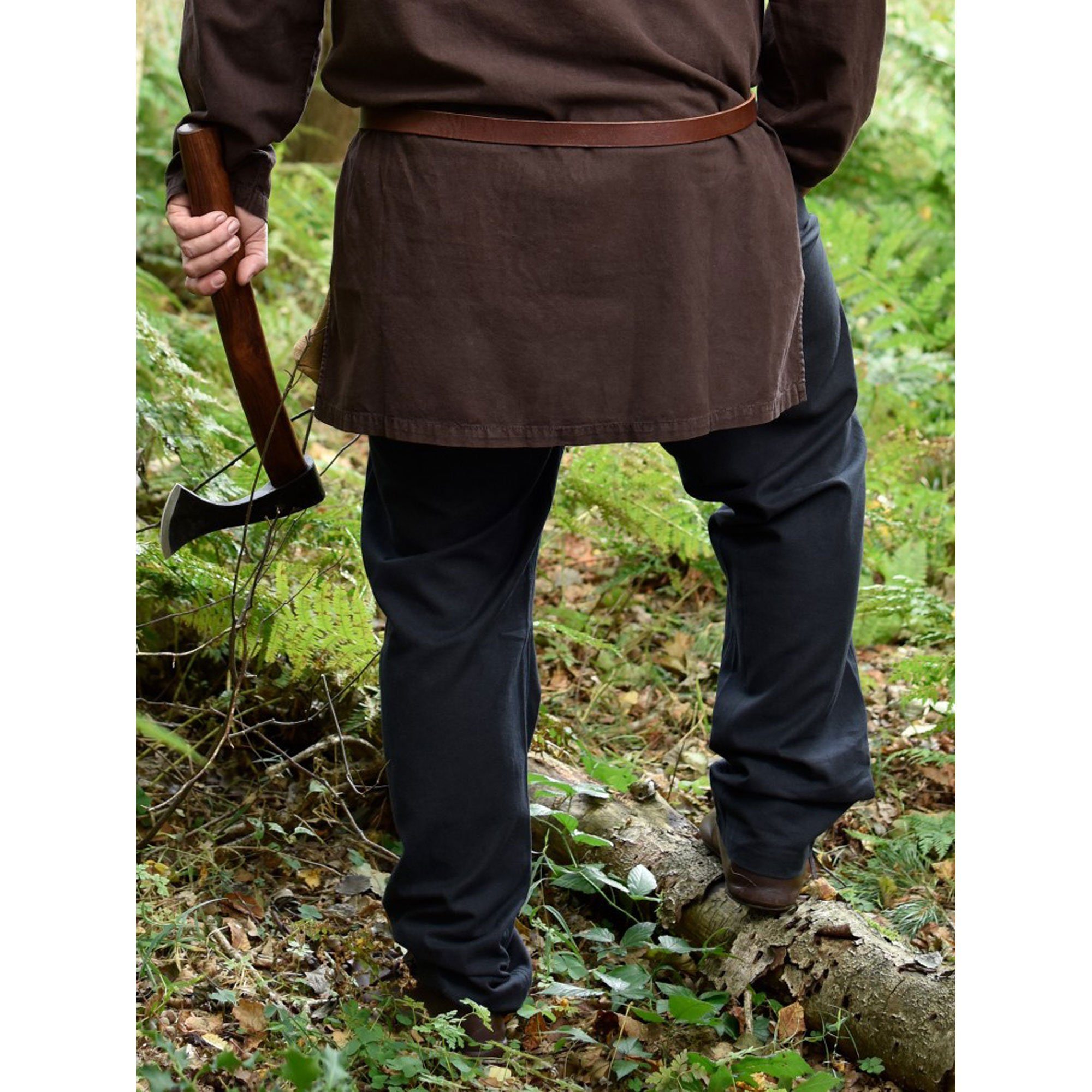Battle Merchant Wikinger-Kostüm Einfache Mittelalter-Hose Hagen, schwarz XX günstig online kaufen