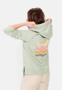 camel active Hoodie mit großem Rückenprint