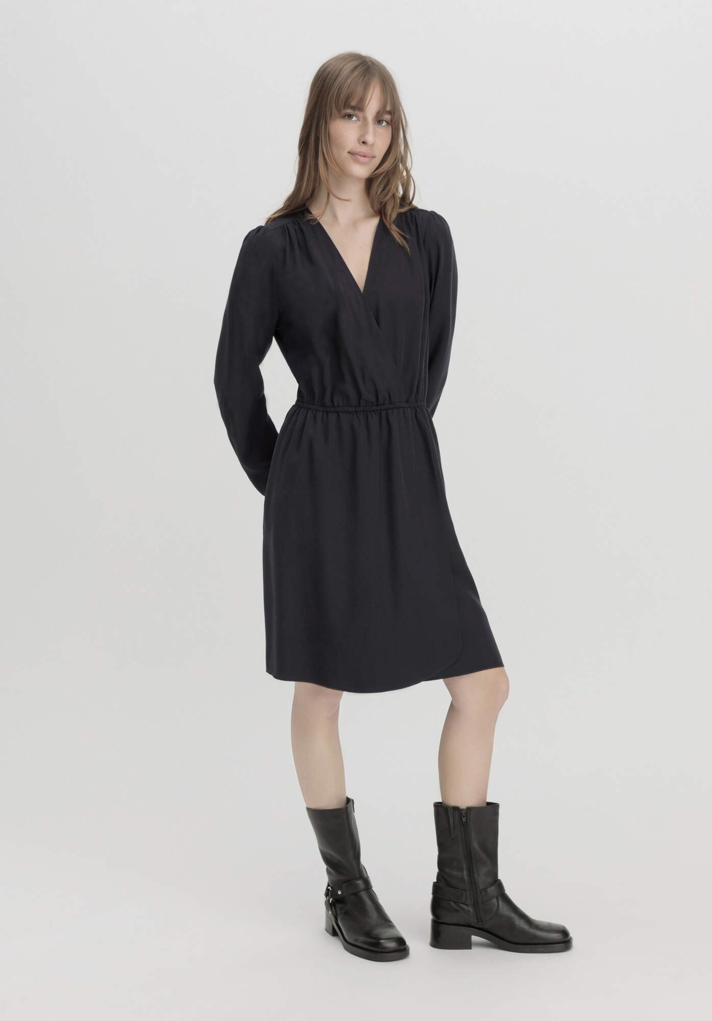 Hessnatur A-Linien-Kleid aus TENCEL™ Lyocell (1-tlg) günstig online kaufen