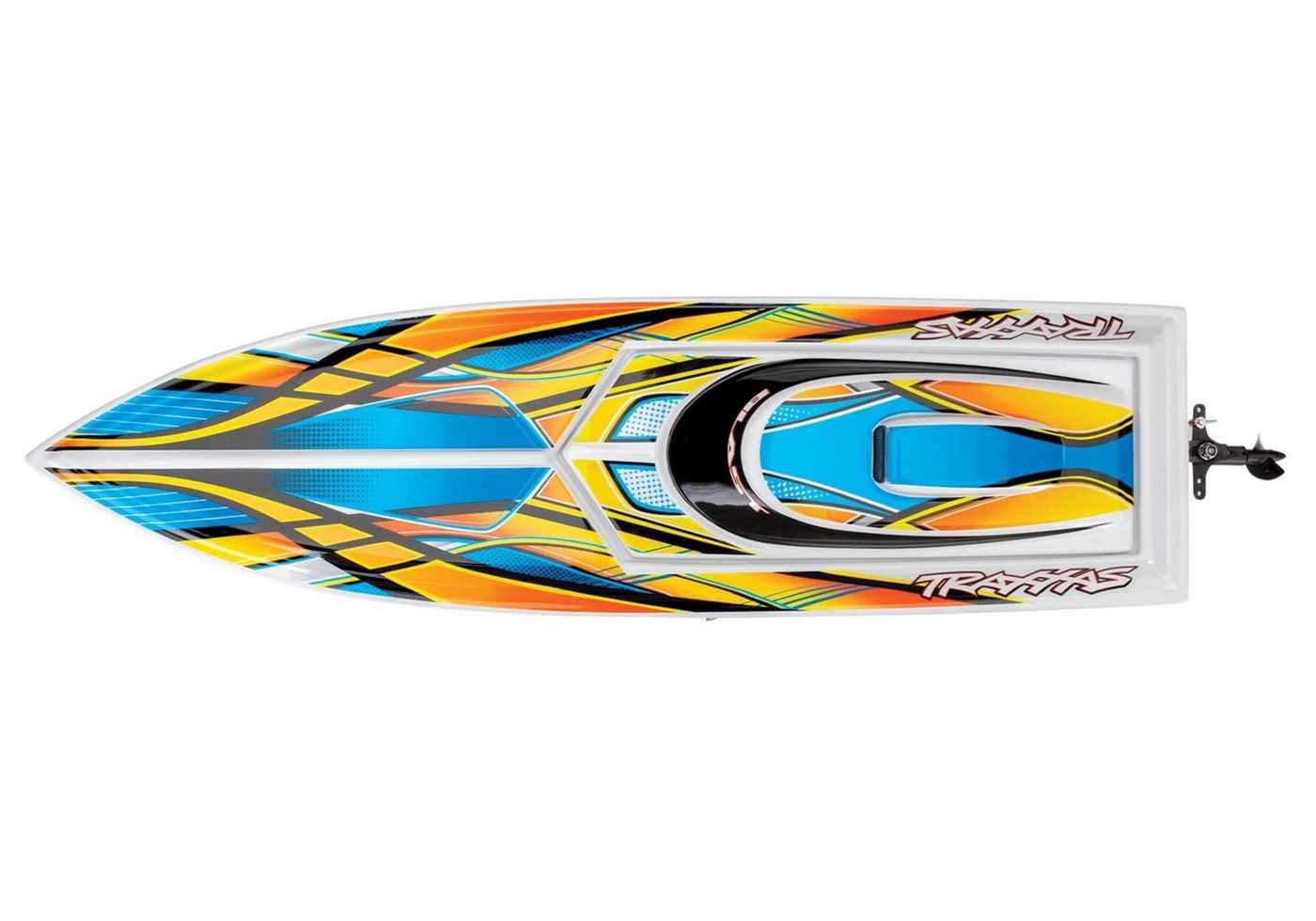 Thumbnail - Traxxas RC-Boot Traxxas BLAST Elektro Rennboot weiß/orange 23-Zoll RTR