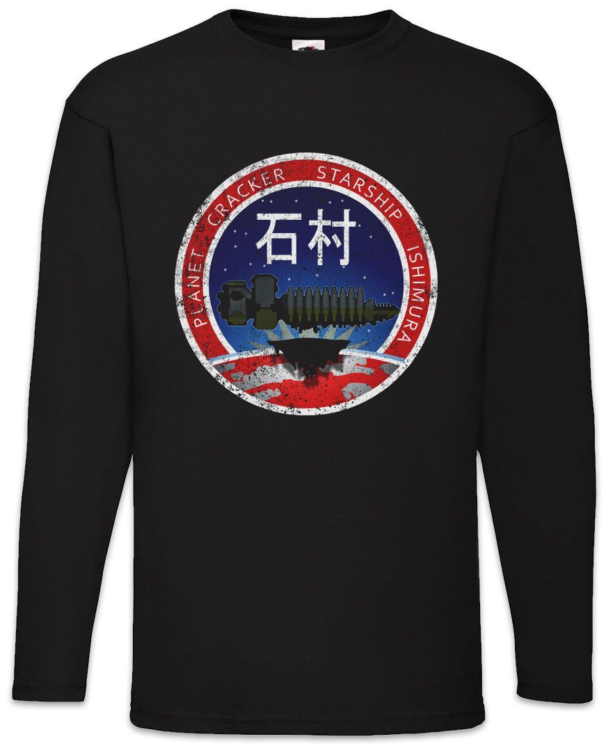 Langarmshirt Vintage Planet Cracker Starship Ishimura Langarm T-Shirt Dead Logo