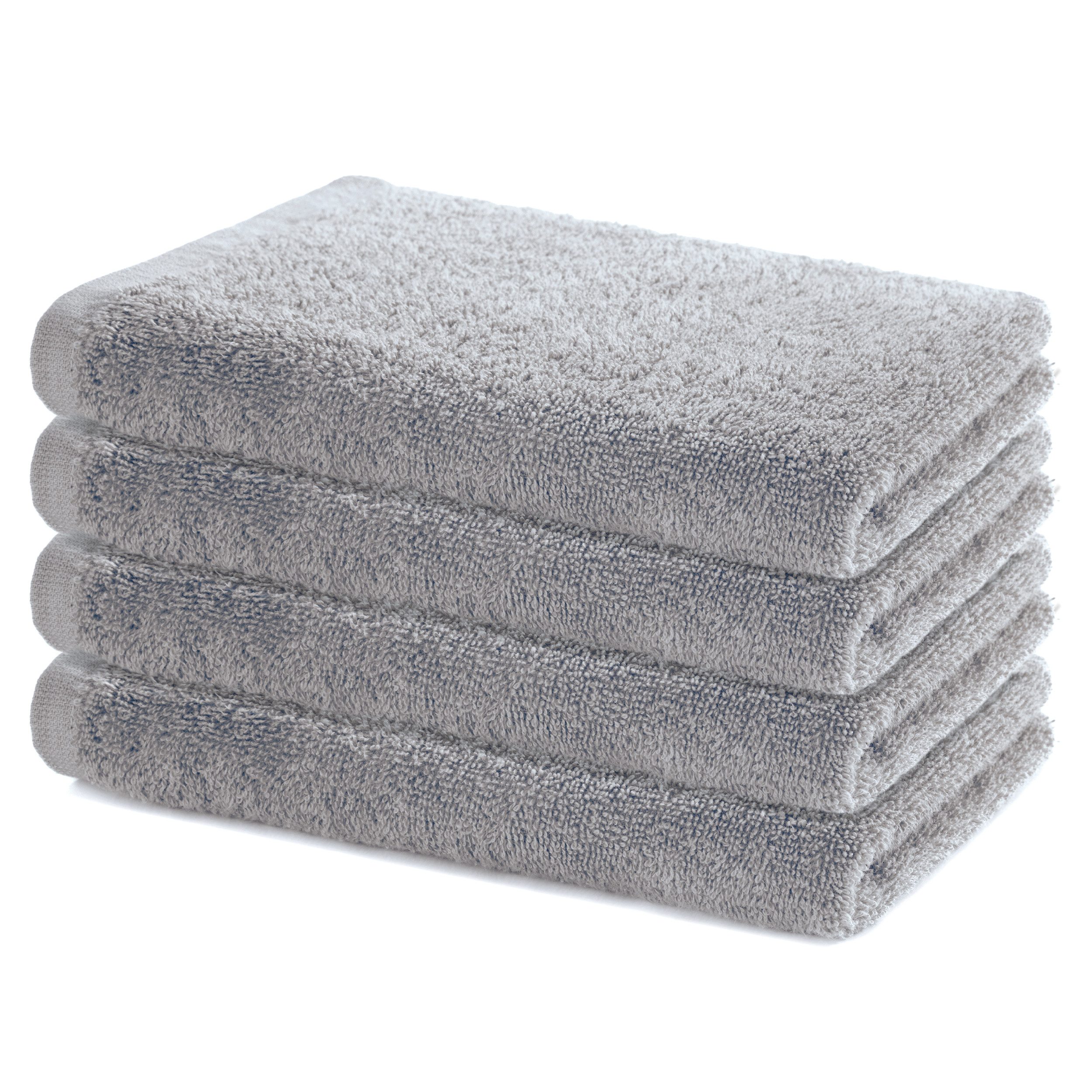 Lavea Handtücher Sydney Serie Handtuch oder Duschtuch Set, (4-St), 500 g/m² Frottier, weich & saugstark, pflegeleicht