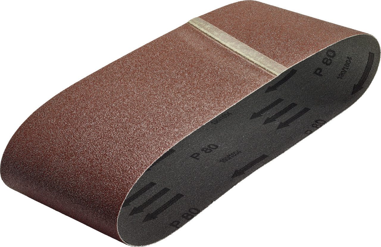 Wolfcraft Bandschleifer Wolfcraft Gewebeschleifbänder K80 75 x 533 mm 6