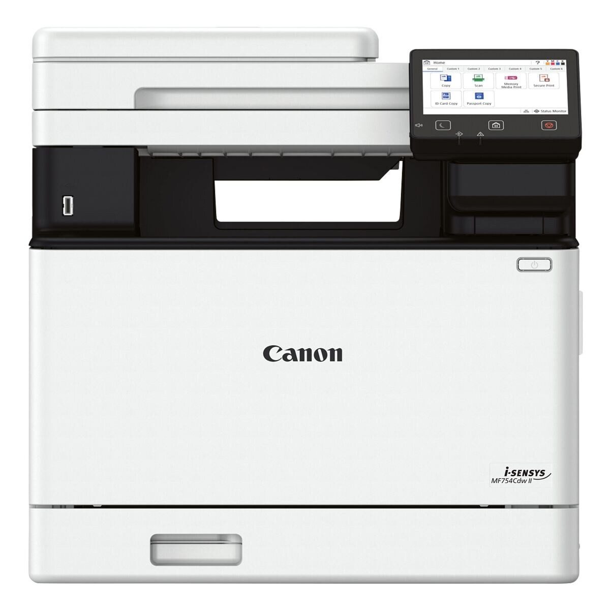 Canon i-SENSYS MF754Cdw Ⅱ Multifunktionsdrucker, (4-in-1, WLAN, LAN)