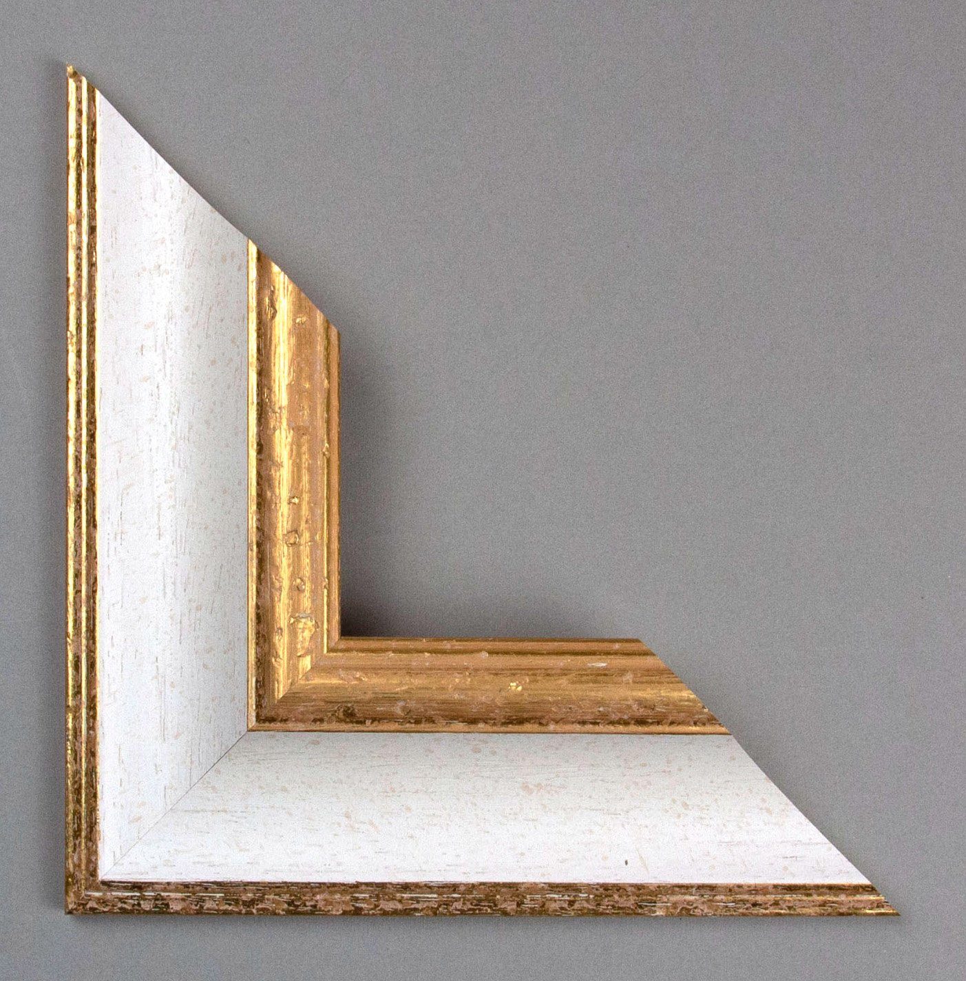 BIRAPA Stück), 21x30 Holz Vienna, Einzelrahmen Gold, (1 Weiß cm, Bilderrahmen