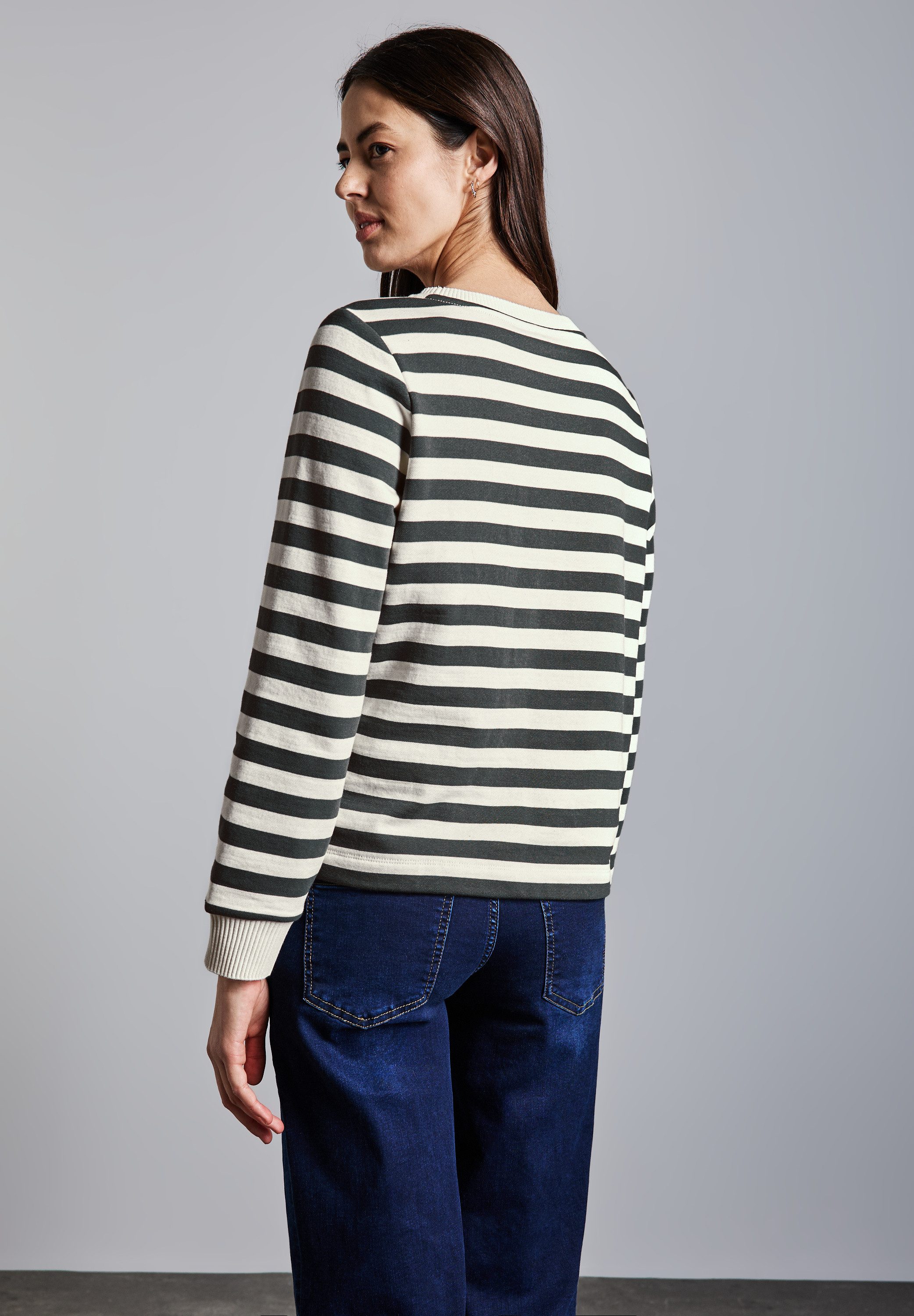 STREET ONE Sweatshirt im soften Baumwoll-Mix
