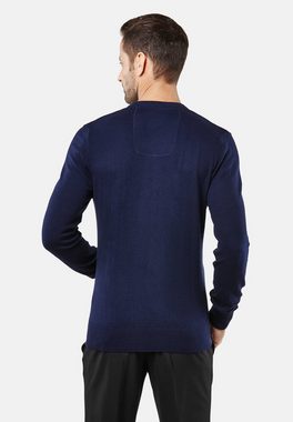 Vincenzo Boretti V-Ausschnitt-Pullover tailliert V Neck