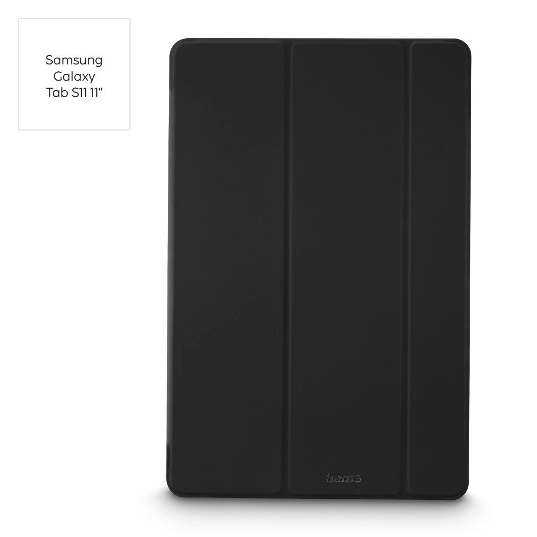 Hama Tablettasche Tablethülle für Samsung Galaxy Tab S11 11 Zoll, Magnetfunktion, Standfunktion, transparente Rückseite, leicht, robust