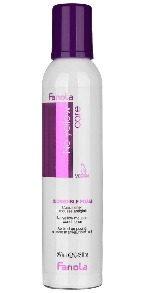 Fanola Haarmaske Fanola No Yellow Care Incredible Foam 250ml