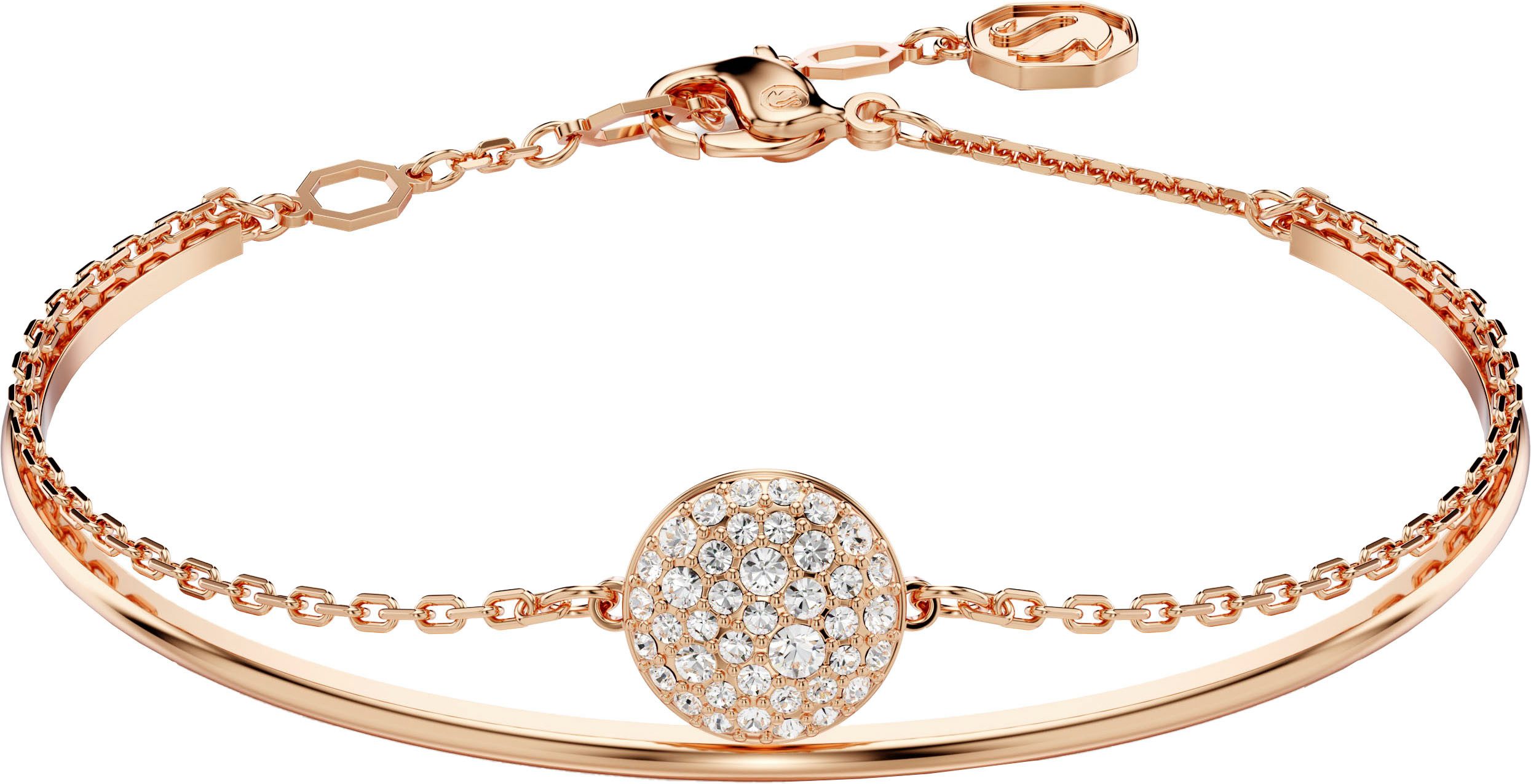 Swarovski Armreif Sublima Round, mit Swarovski® Kristall günstig online kaufen