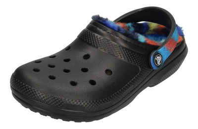 Crocs CLASSIC LINED SPRAY DYE CLOG 208045-0C4 Clog Black Multi