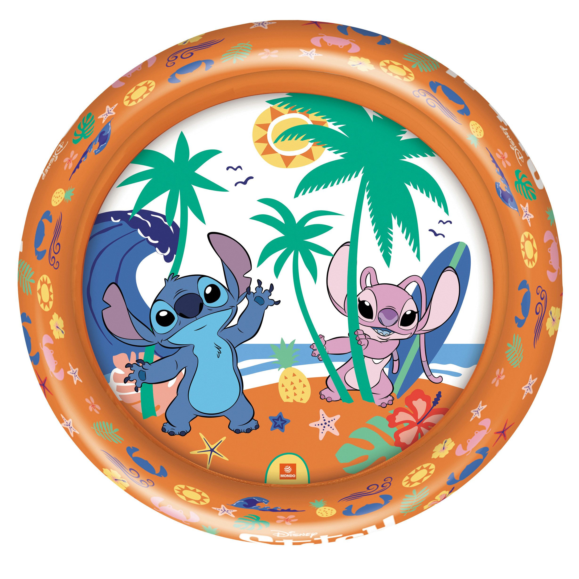 Happy People Planschbecken Disney Stitch - 2-Ring-Pool (100cm)