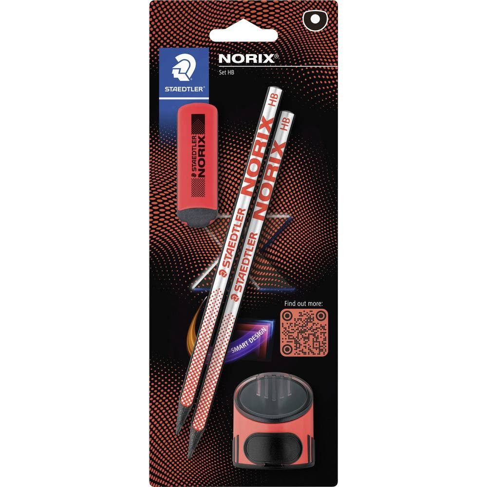 STAEDTLER Bleistift NORIX 181 SBK2-2 Bleistiftset 4 St.