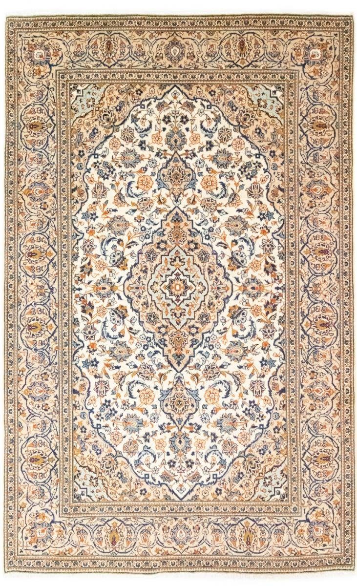 Orientteppich Keshan 194x308 Handgeknüpfter Orientteppich / Perserteppich, Nain Trading, rechteckig, Höhe: 12 mm