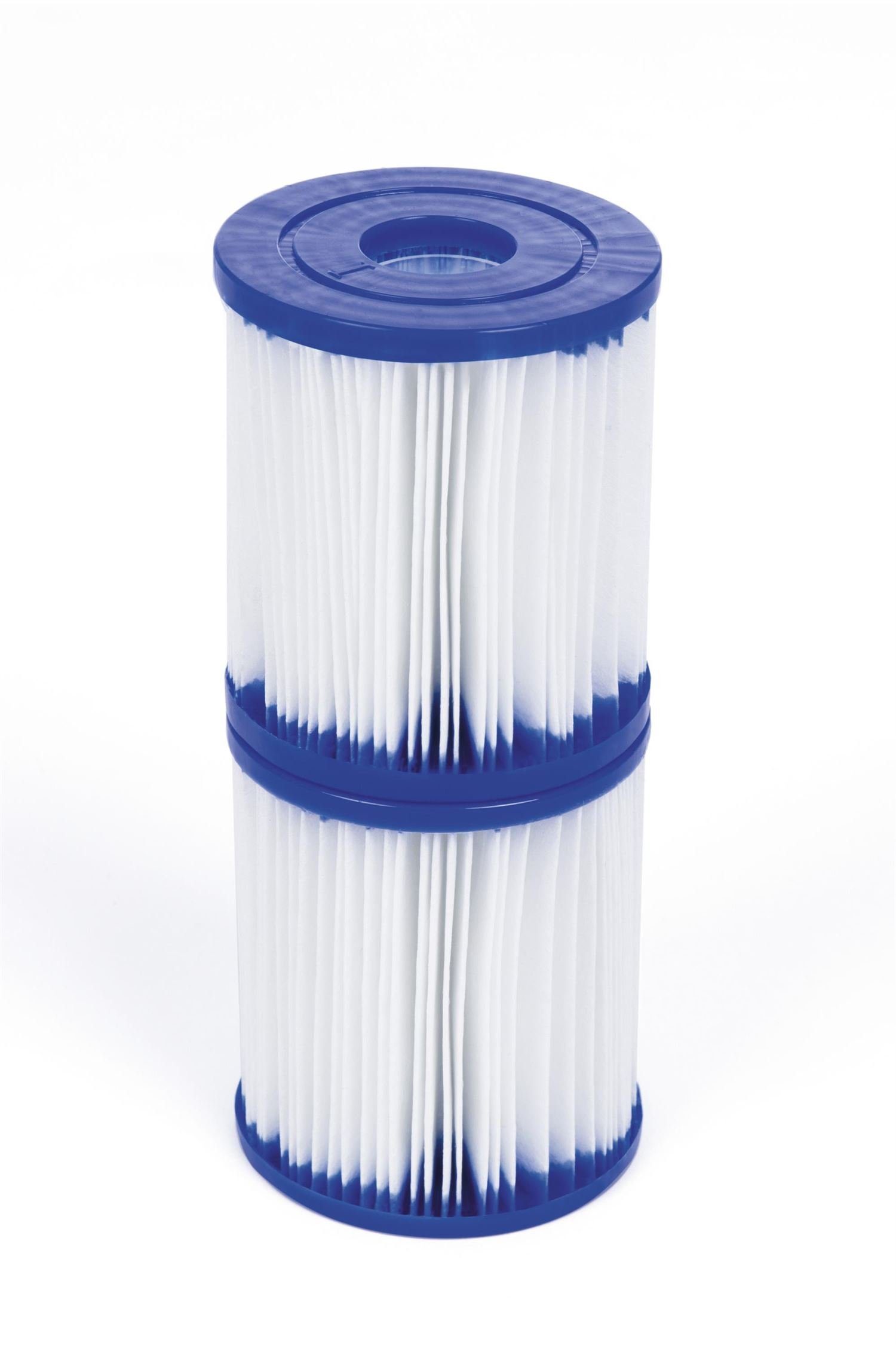Pool-Filterkartusche Bestway Flowclear Filterkartusche Gr. I Doppelpack, 8,0 x 9,0 cm 2022