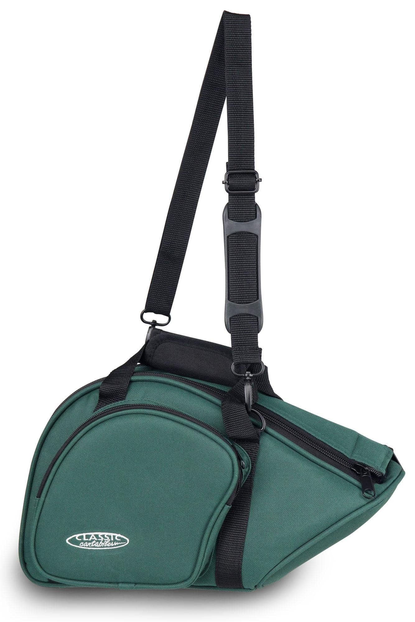 Classic Cantabile Signaltrompete JHB-1 Tasche für Jagdhorn/Fürst-Pless-Horn, Reiß- und wasserfestes Außengewebe