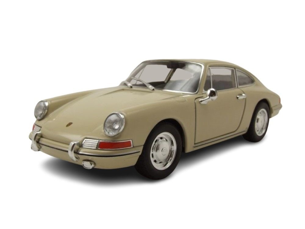 Welly Modellauto Porsche 911 1964 beige, Maßstab 1:24