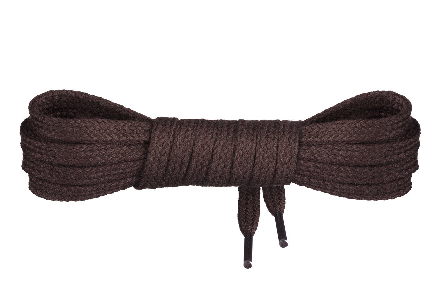 Mount Swiss Schnürsenkel flache Premium-Schnürsenkel aus 100% Baumwolle, reißfest, 7 mm breit – Bild 2 von 5