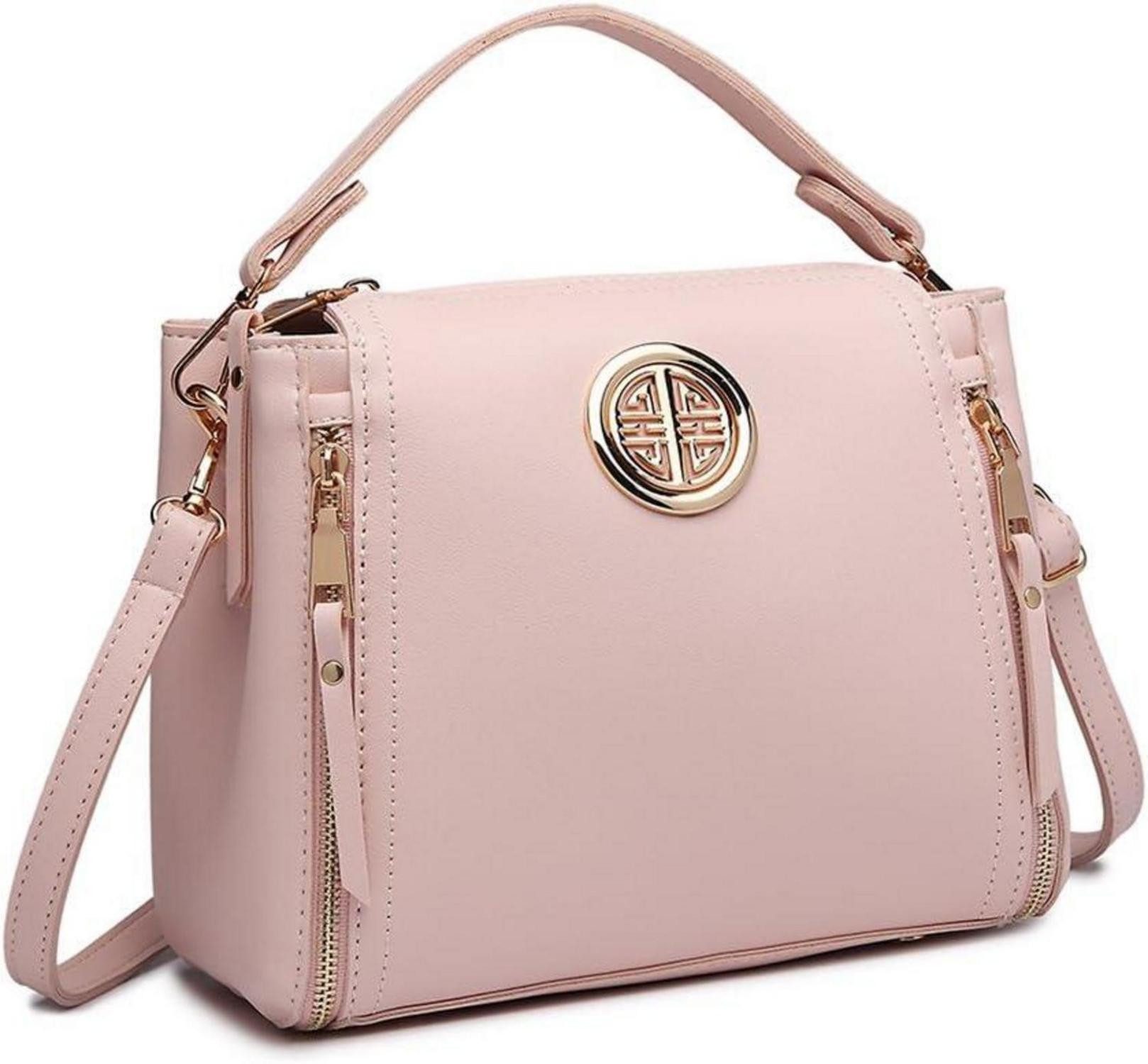 Schultertasche Damen Handtasche Schultertasche Umhängetasche Pu Leder Elegant Top