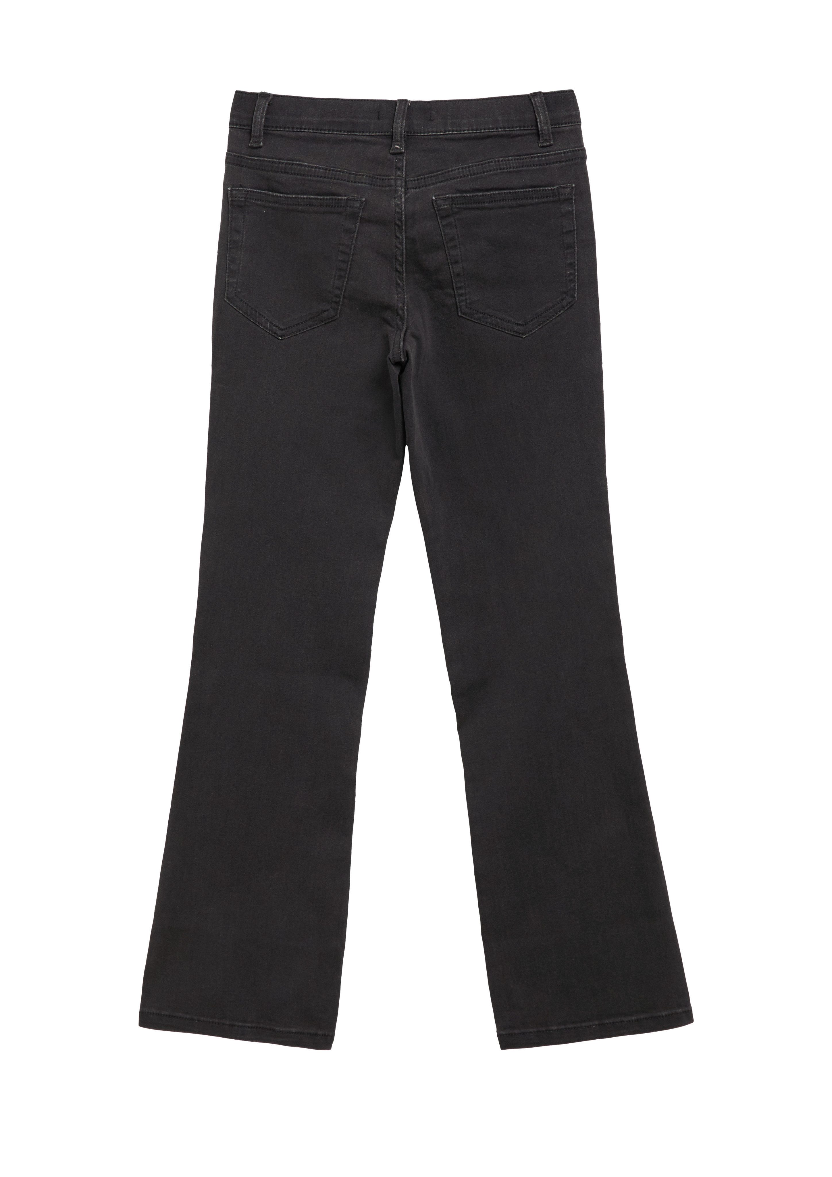 s.Oliver Junior Bootcut-Jeans Bund mit innenliegender Weitenregulierung