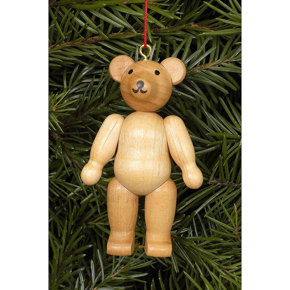 Christian Ulbricht Dekohänger Christbaumschmuck Teddybär natur (4,5/6,2cm) von Christian Ulbricht
