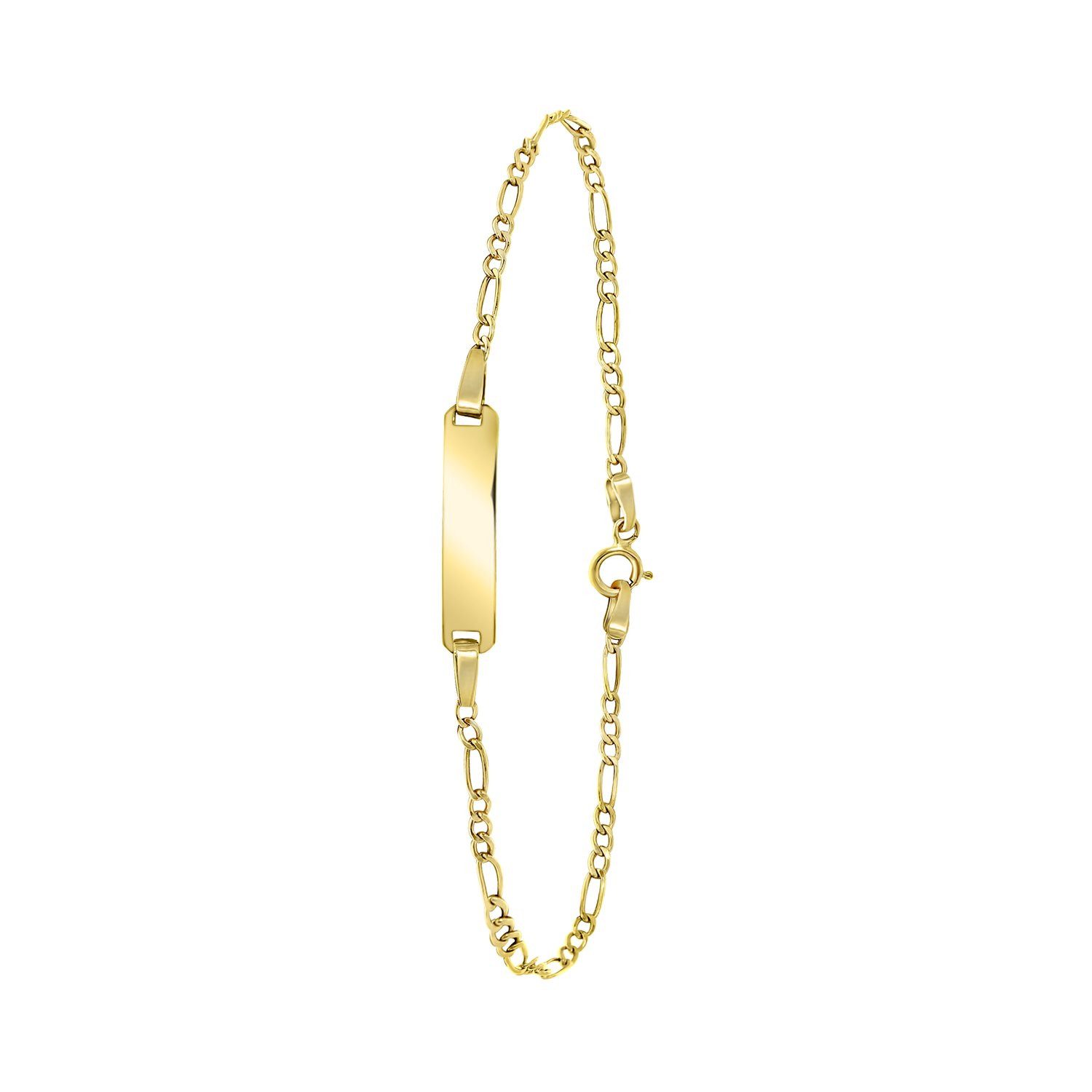 LUCARDI Armband mit Gravur Armband - 375 Gold - Gold - Damen
