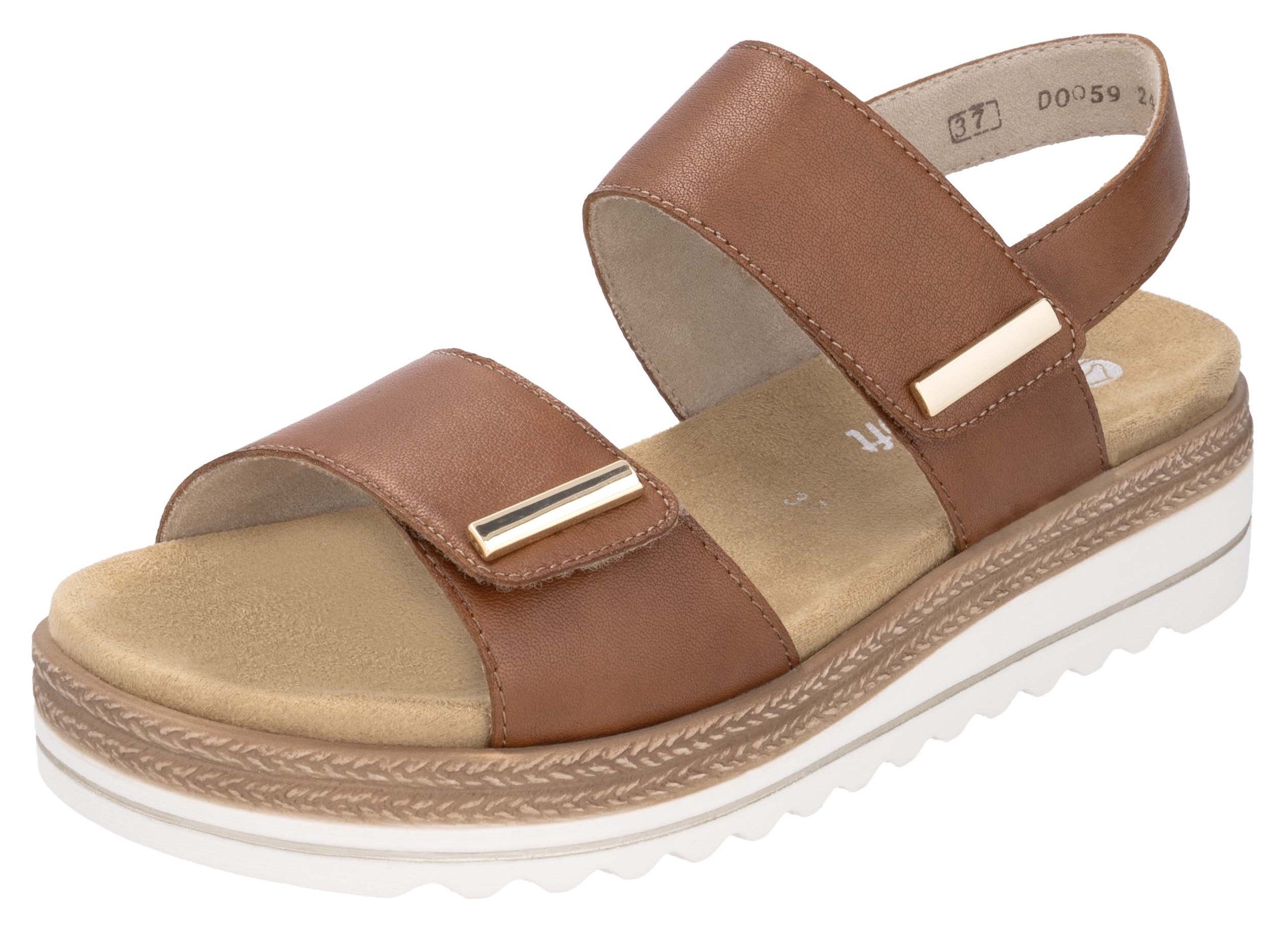 Remonte Keilsandalette Riemchensandale, Bequemschuh mit Schmuckelementen günstig online kaufen