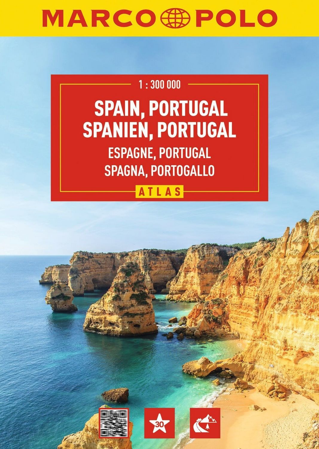 MARCO POLO Reiseatlas Spanien, Portugal 1:300.000 / Marco Polo Verlag