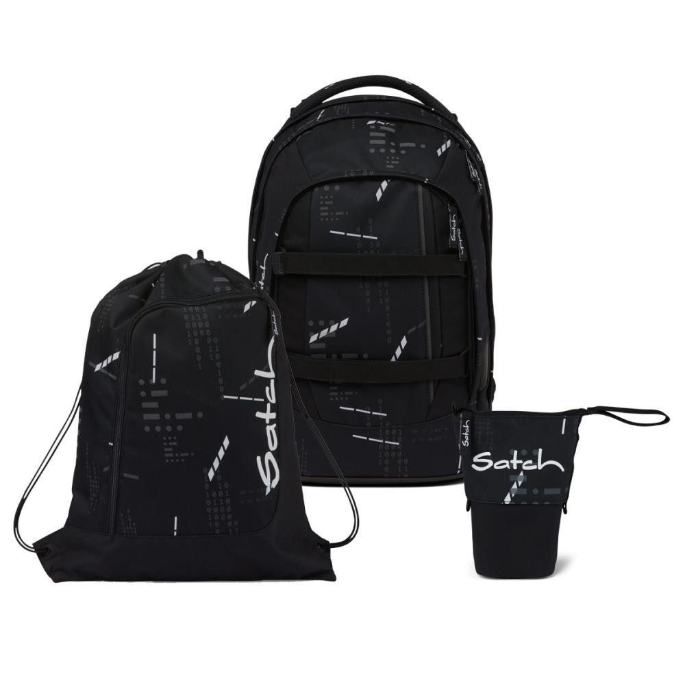 Satch Schulrucksack Pack (3tlg., inkl. Pencil Slider und Sportbeutel)