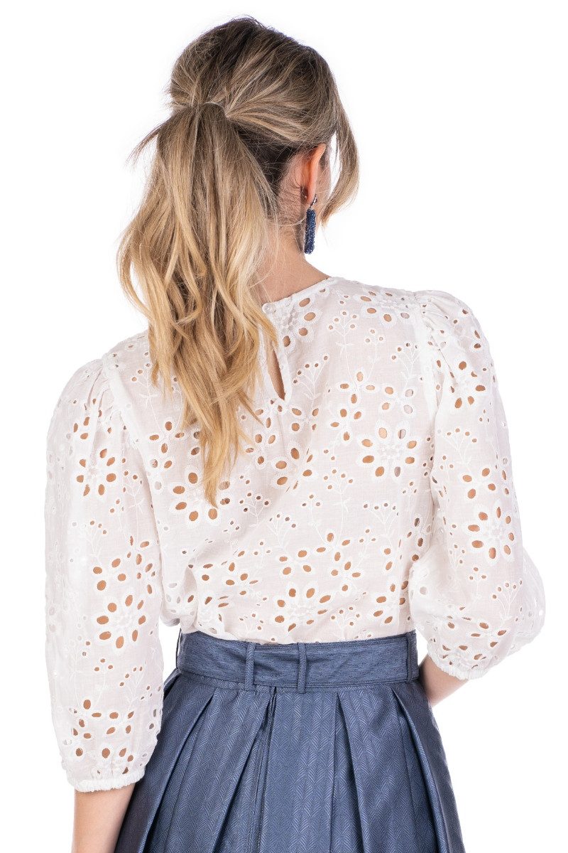 MarJo Trachtenbluse Trachtenbluse - GRÄFENDORF - off white