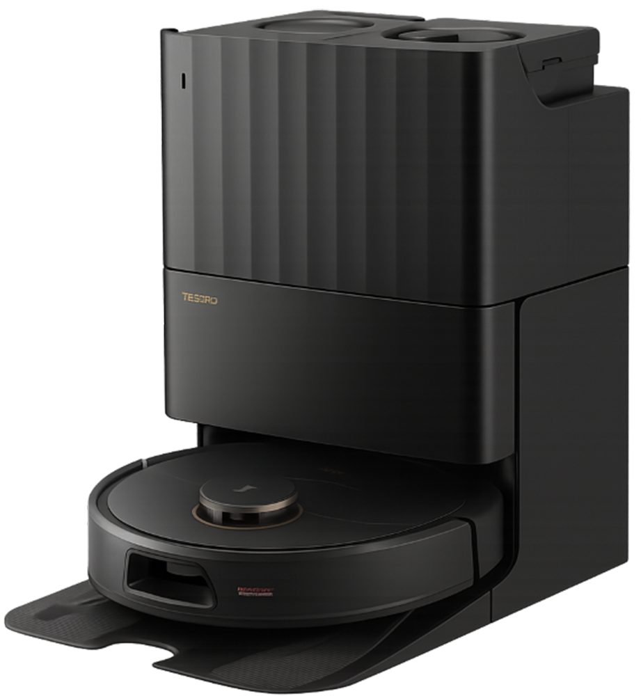 Roborock Saugroboter Roborock Qrevo 5AE mit Wischfunktion, autom. Moppanhebung, 60 W, beutellos, leistungsstarke 12.000 Pa Saugleistung, LDS-Navigationssystem