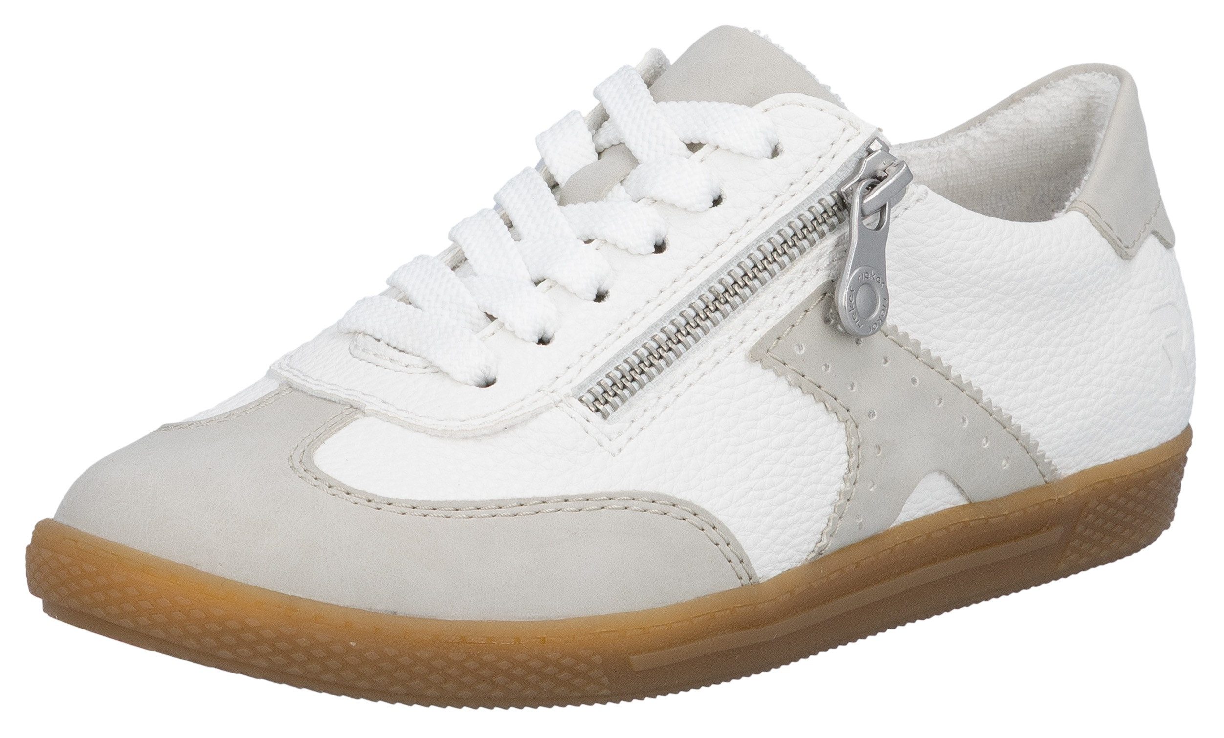 Rieker Кроссовки Halbschuh, Freizeitschuh, Schnürschuh mit Reißverschluss