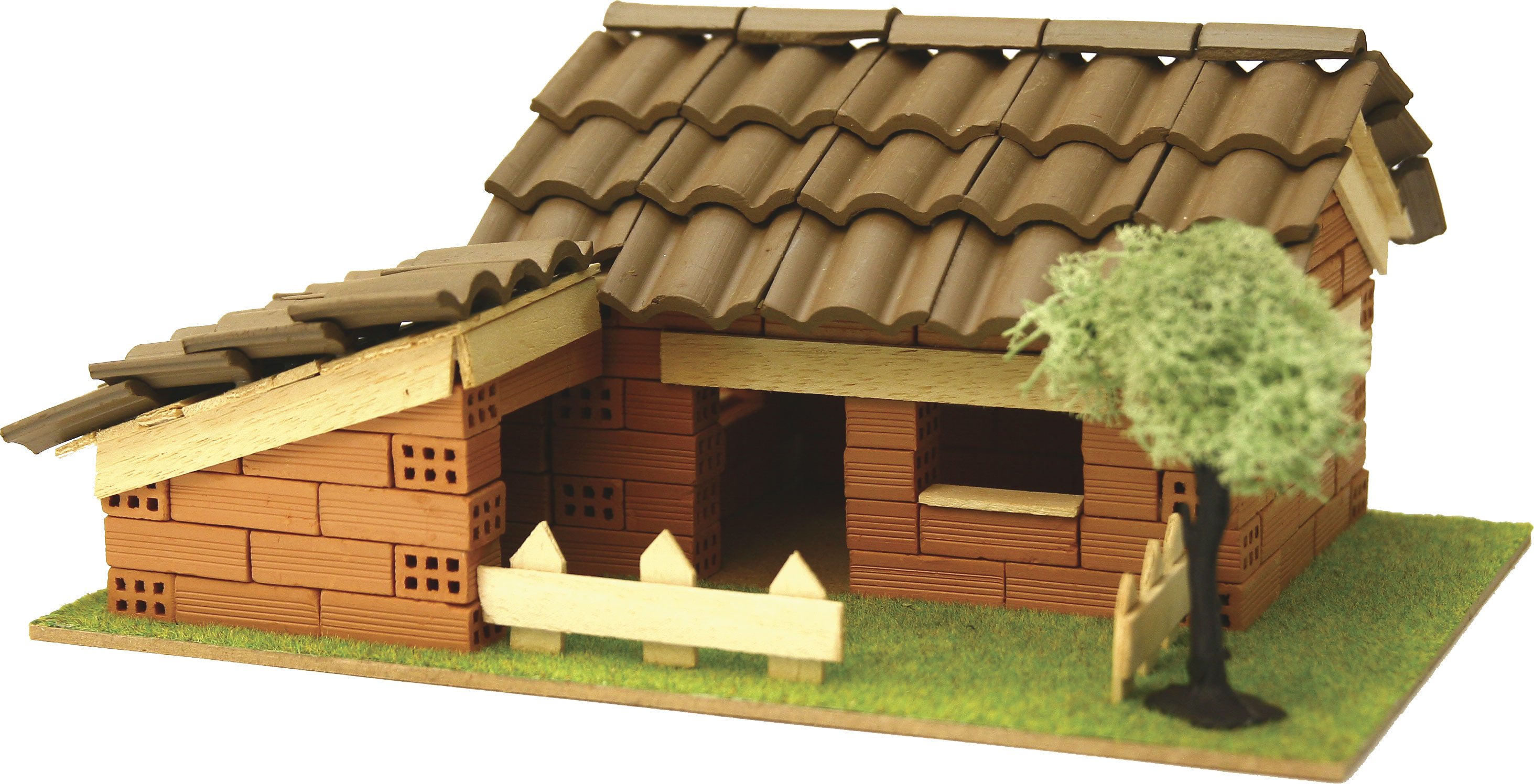 Domus Kits Modellbausatz 4 2011 Edition, Maßstab ohne Maßstab, (Modellbausatz, 196-tlg., kleines Haus), Made in Europe