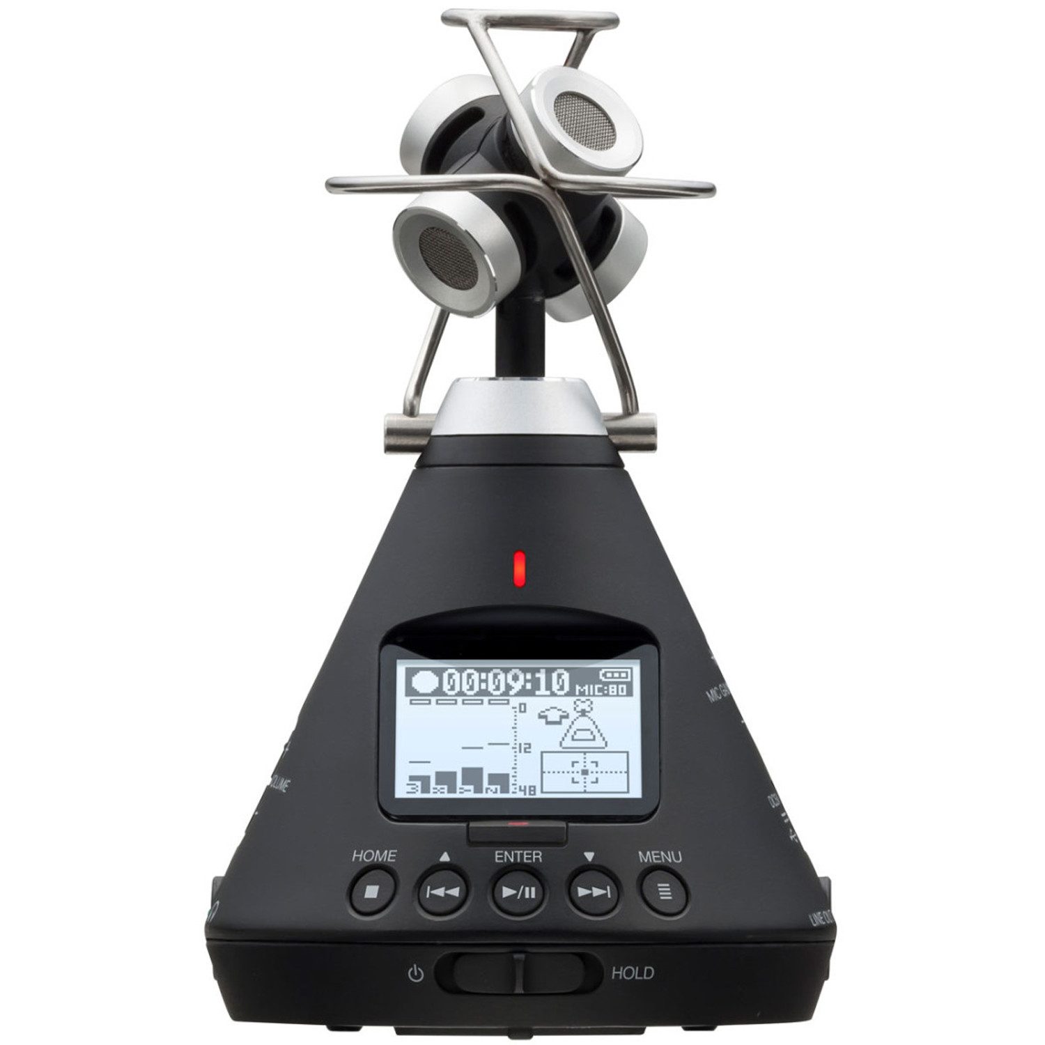 Zoom H3-VR 360° Virtual Reality Audio-Recorder Digitales Aufnahmegerät