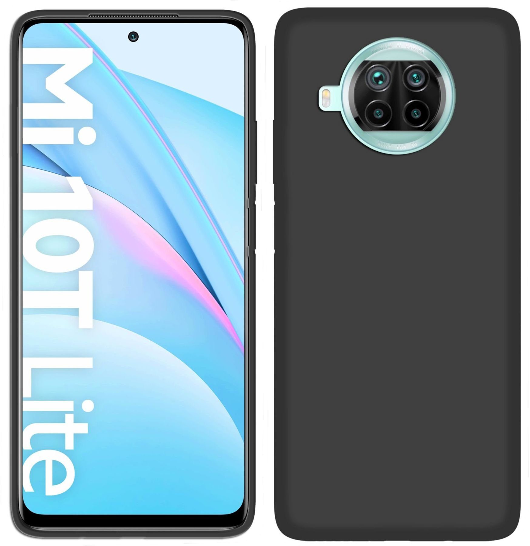 cofi1453 Handyhülle cofi1453® Silikon Hülle Basic kompatibel mit XIAOMI MI 10T LITE Case T