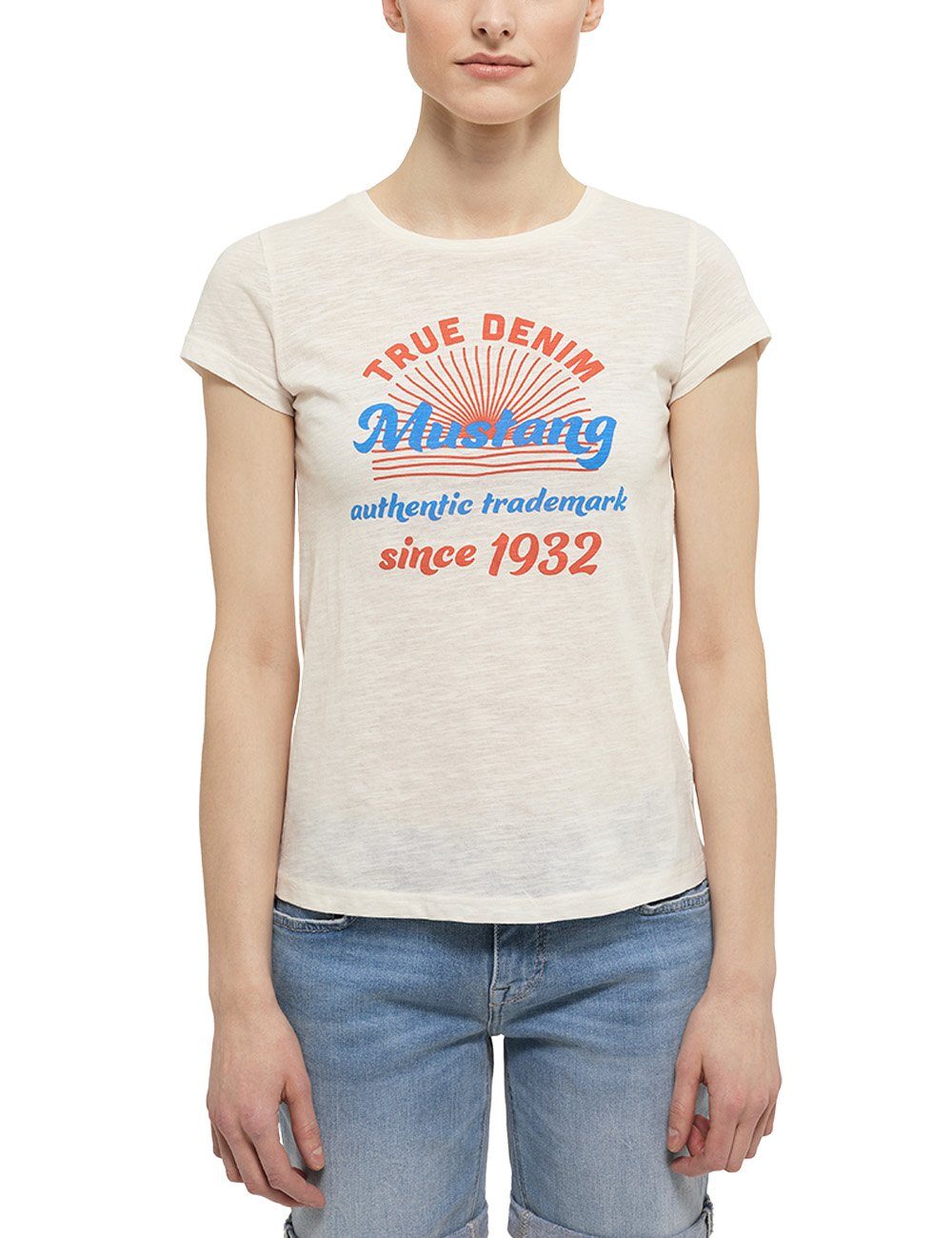 Damen Shirts MUSTANG T-Shirt Alexia C Print
