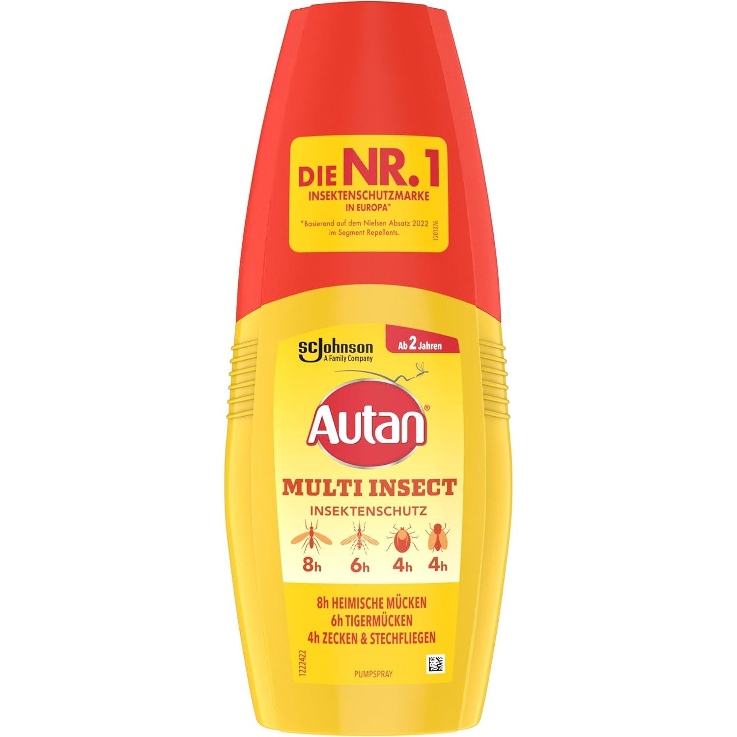 Autan Insektenschutz-Spray Autan Multi Insect Pumpspray Multi Insektenschutz 100ml Mücken etc. von Autan
