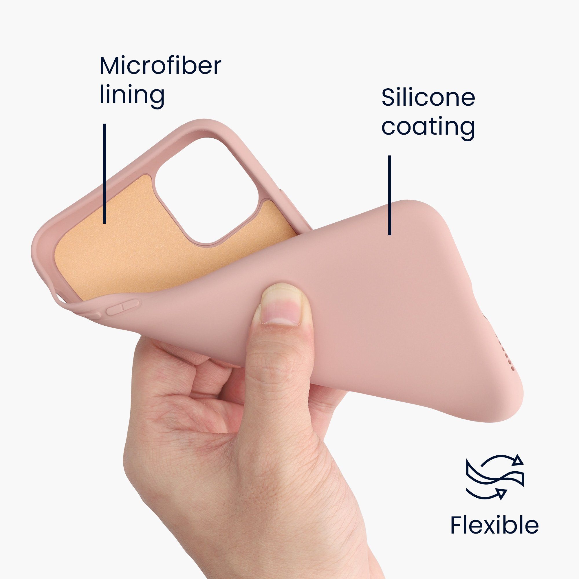 kwmobile Handyhülle Slim Case für Apple iPhone 11, Hülle Silikon Handy - Handyhülle gummiert