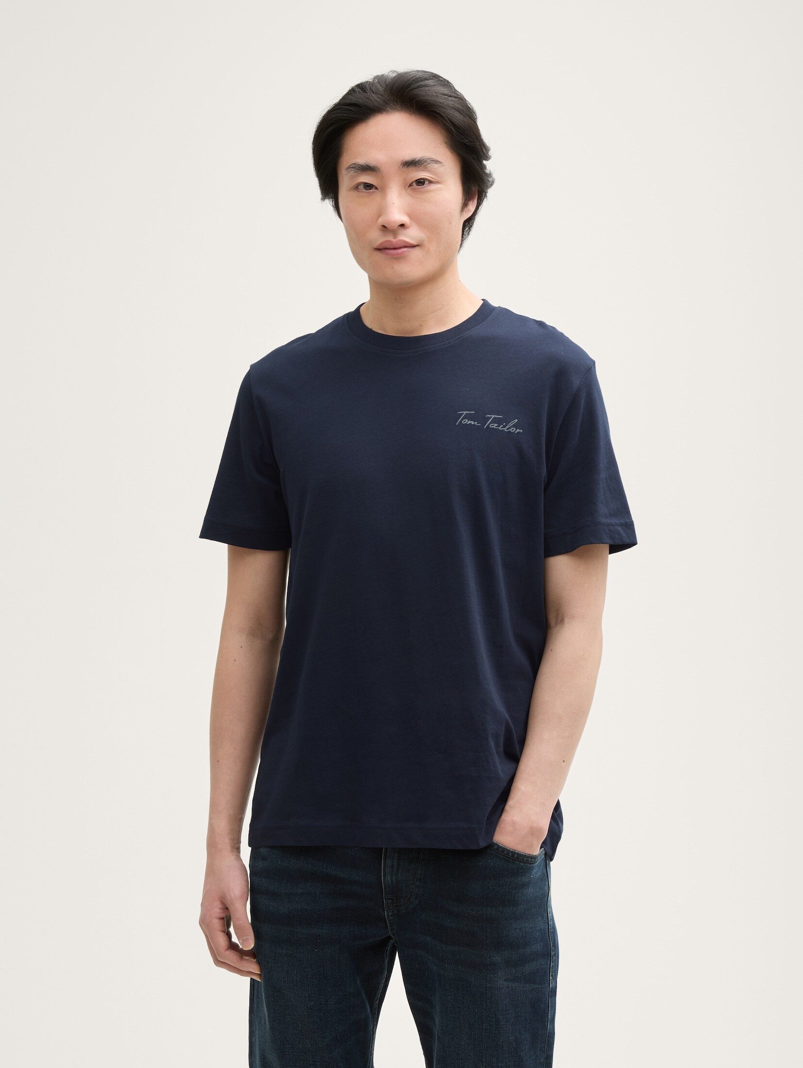 TOM TAILOR T-Shirt Basic T-Shirt mit günstig online kaufen