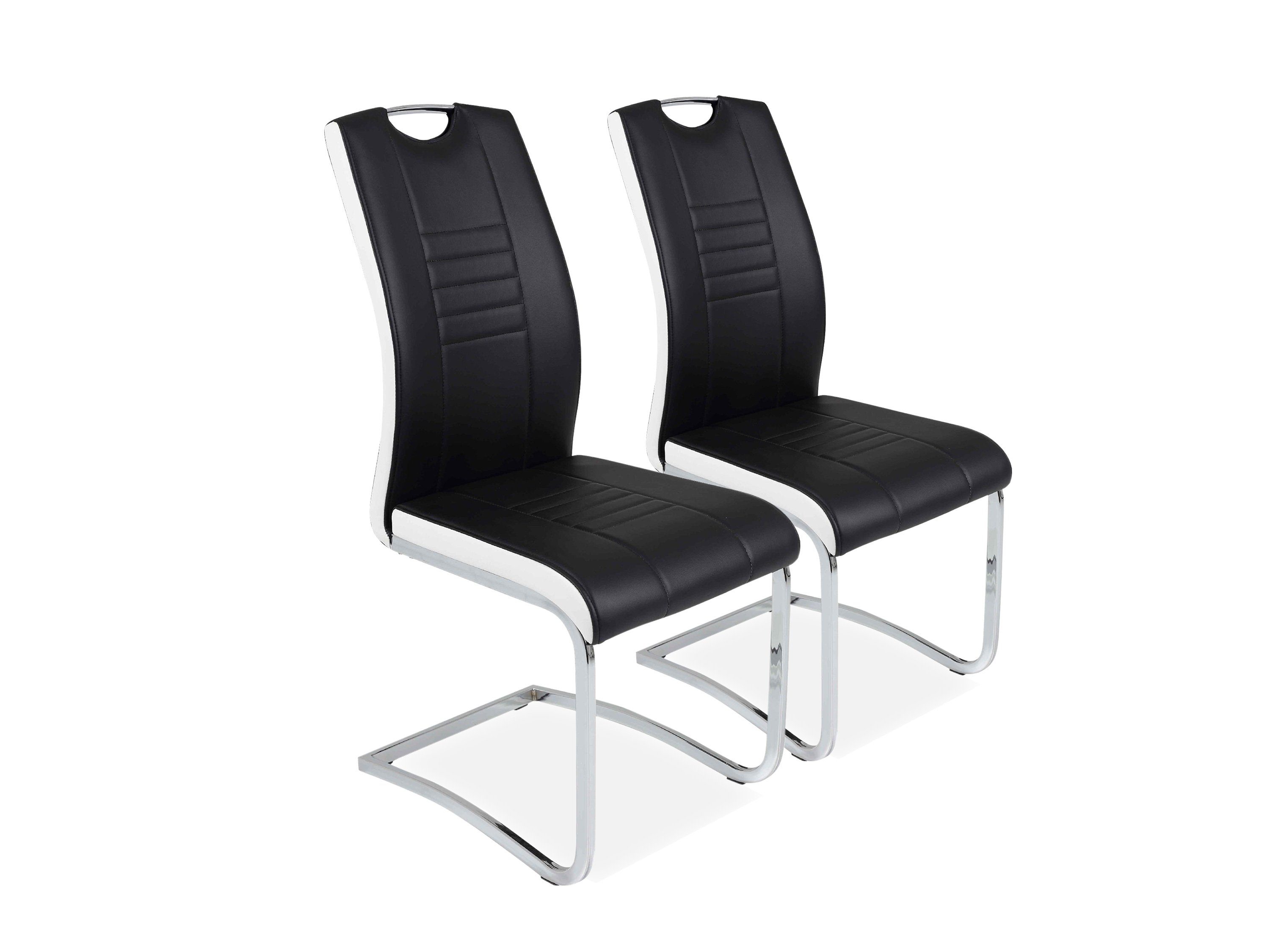 HELA Freischwinger Freischwinger, HELA Freischwinger TABEA S 2er Set (BHT 43x99x61 cm) Esszimmerstuhl