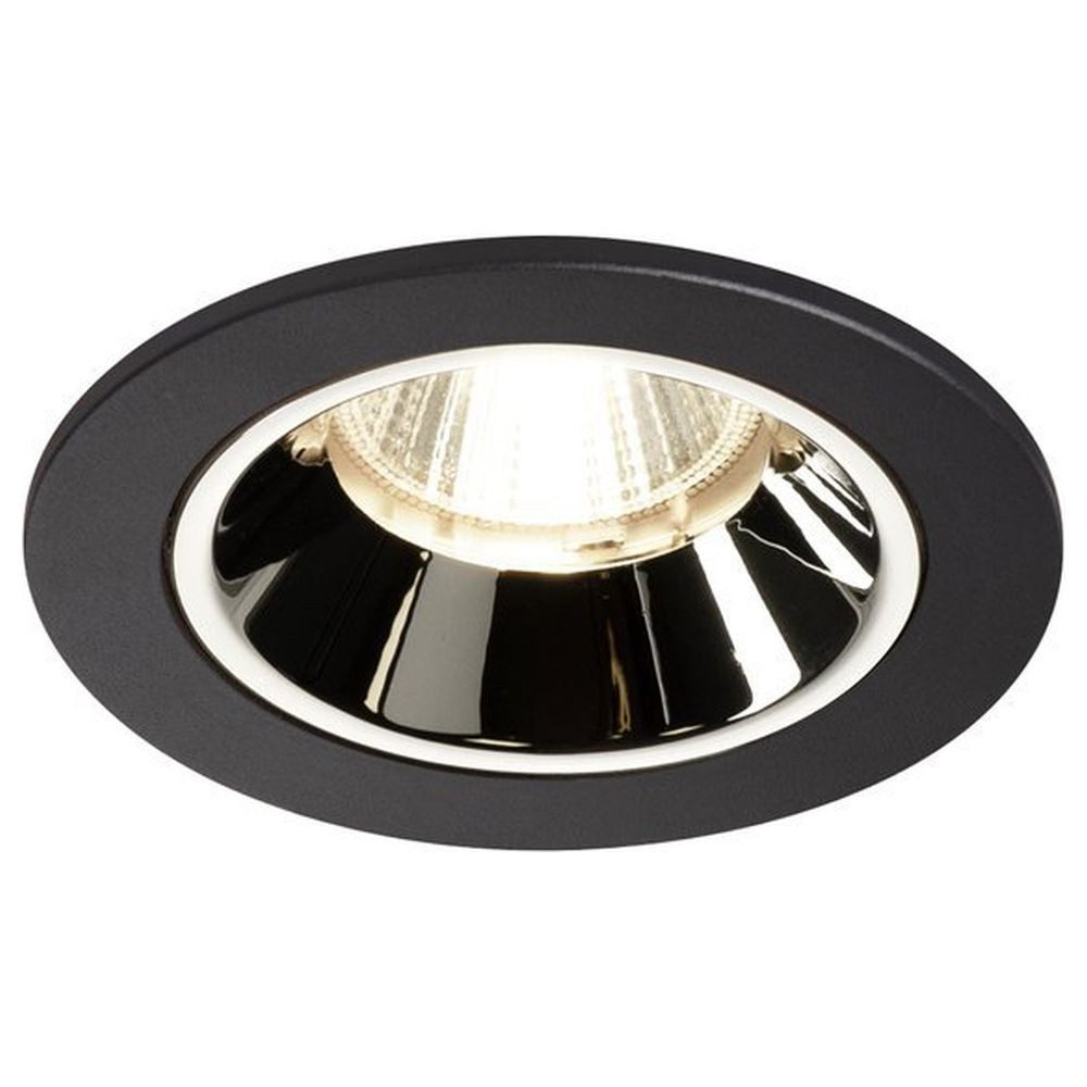 SLV Einbauleuchte LED Einbaustrahler Numinos in Schwarz 8,6W 4000K, LED