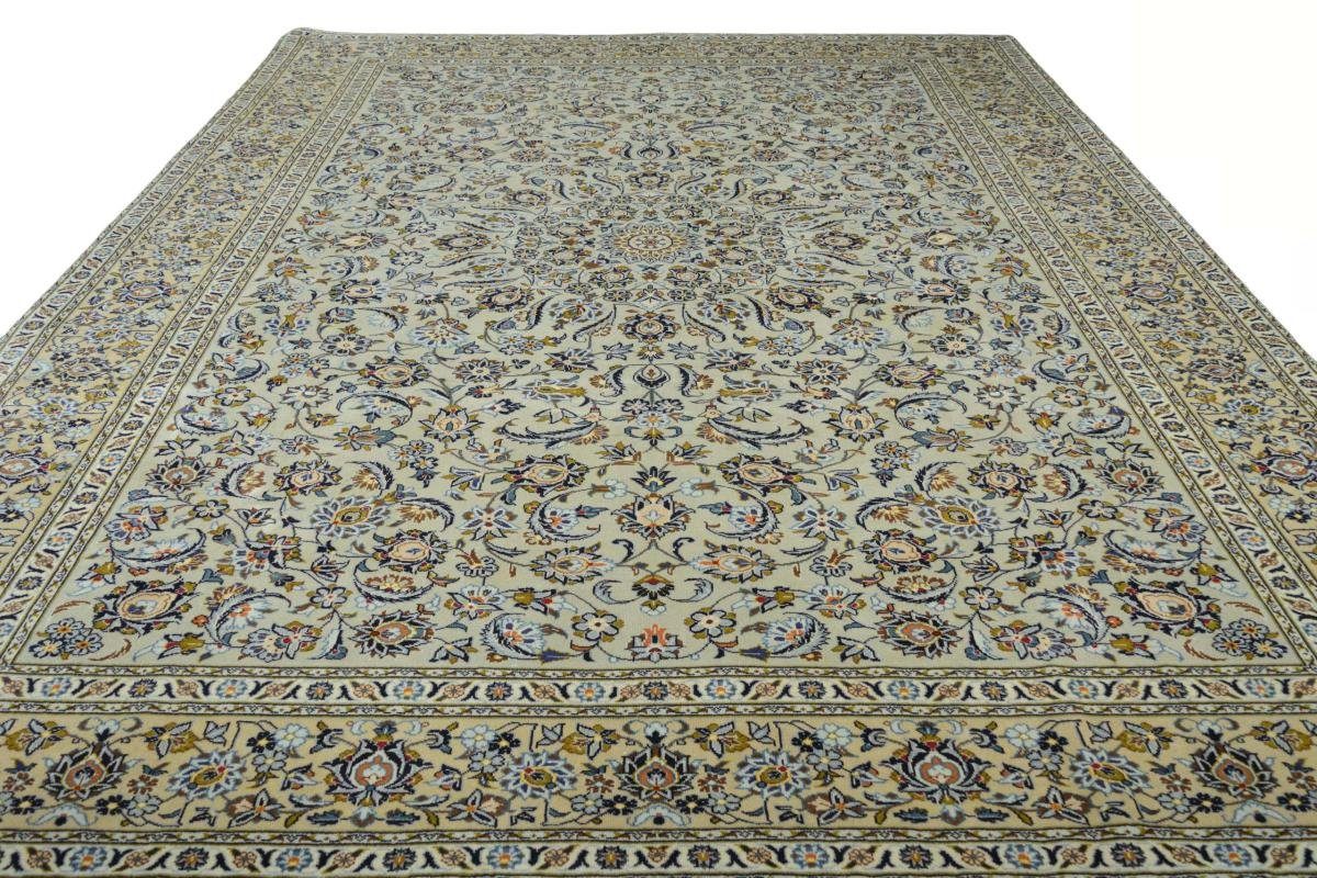 Orientteppich Keshan 294x384 Handgeknüpfter Orientteppich Perserteppich, 12 rechteckig, Nain Höhe: Trading, / mm