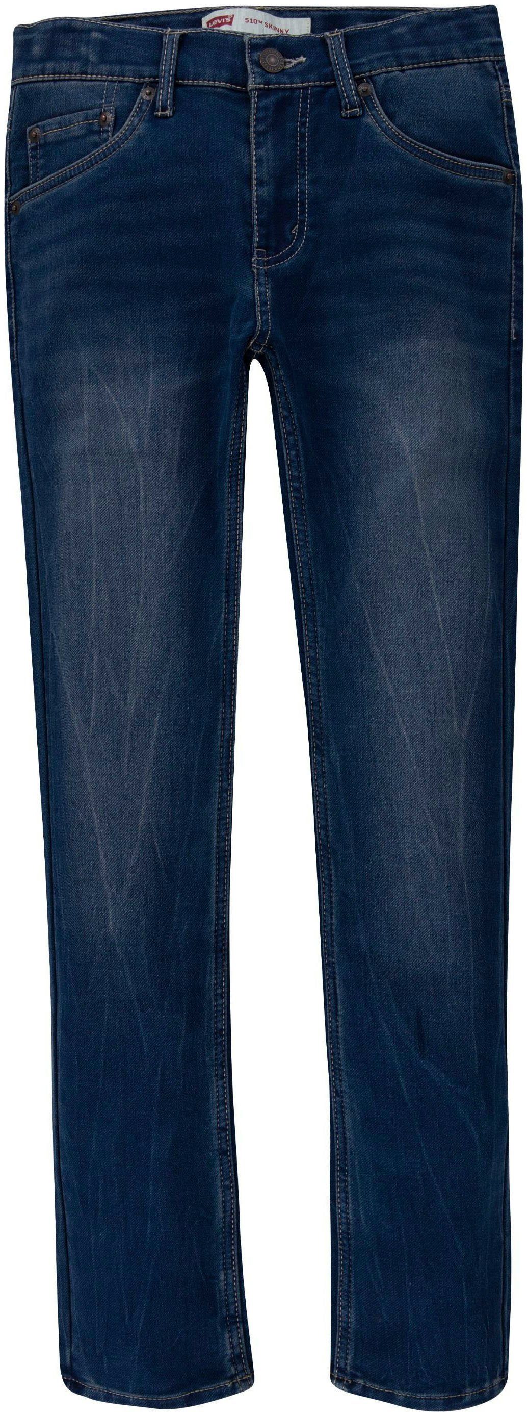 Levi's® Kids for JEANS SKINNY BOYS used denim 510 indigo Skinny-fit-Jeans dark FIT