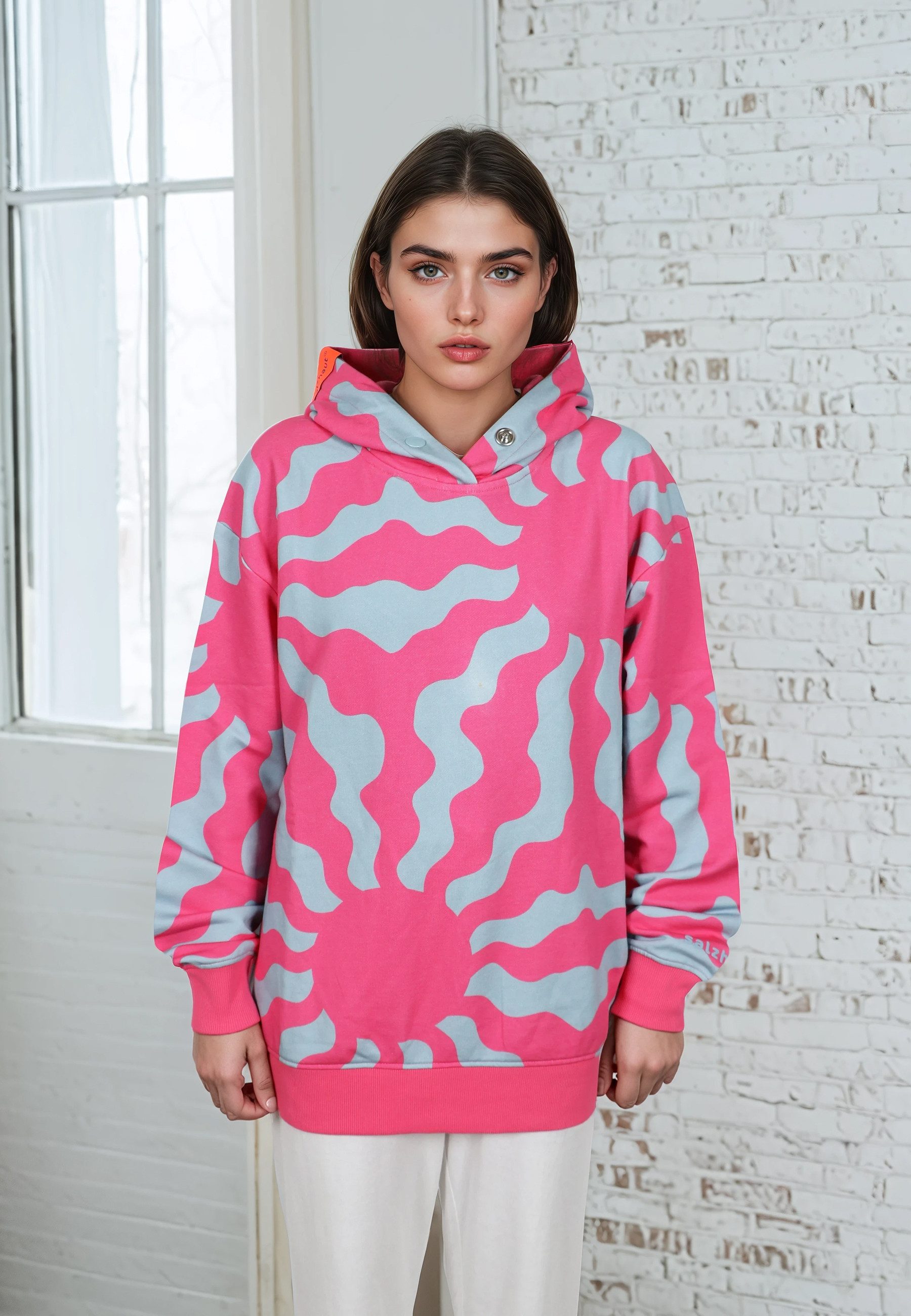 salzhaut Hoodie VERGNATZT Damen Oversized günstig online kaufen