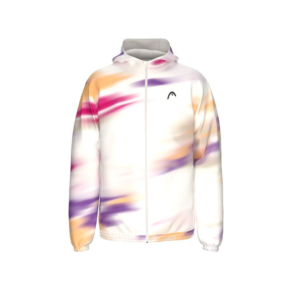 Head Trainingsjacke Kapuzenjacke Blur Full-Zip (100% Polyester) 2026 weiss/apricot Herren