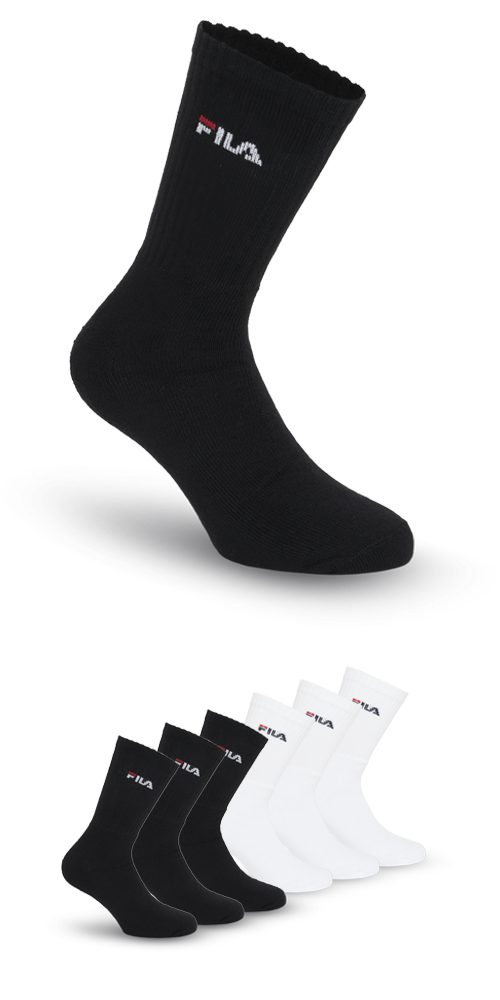 Fila Sportsocken "UNISEX CREW TENNIS FULL TERRY SOCKS", (6 Paar), mit einge günstig online kaufen